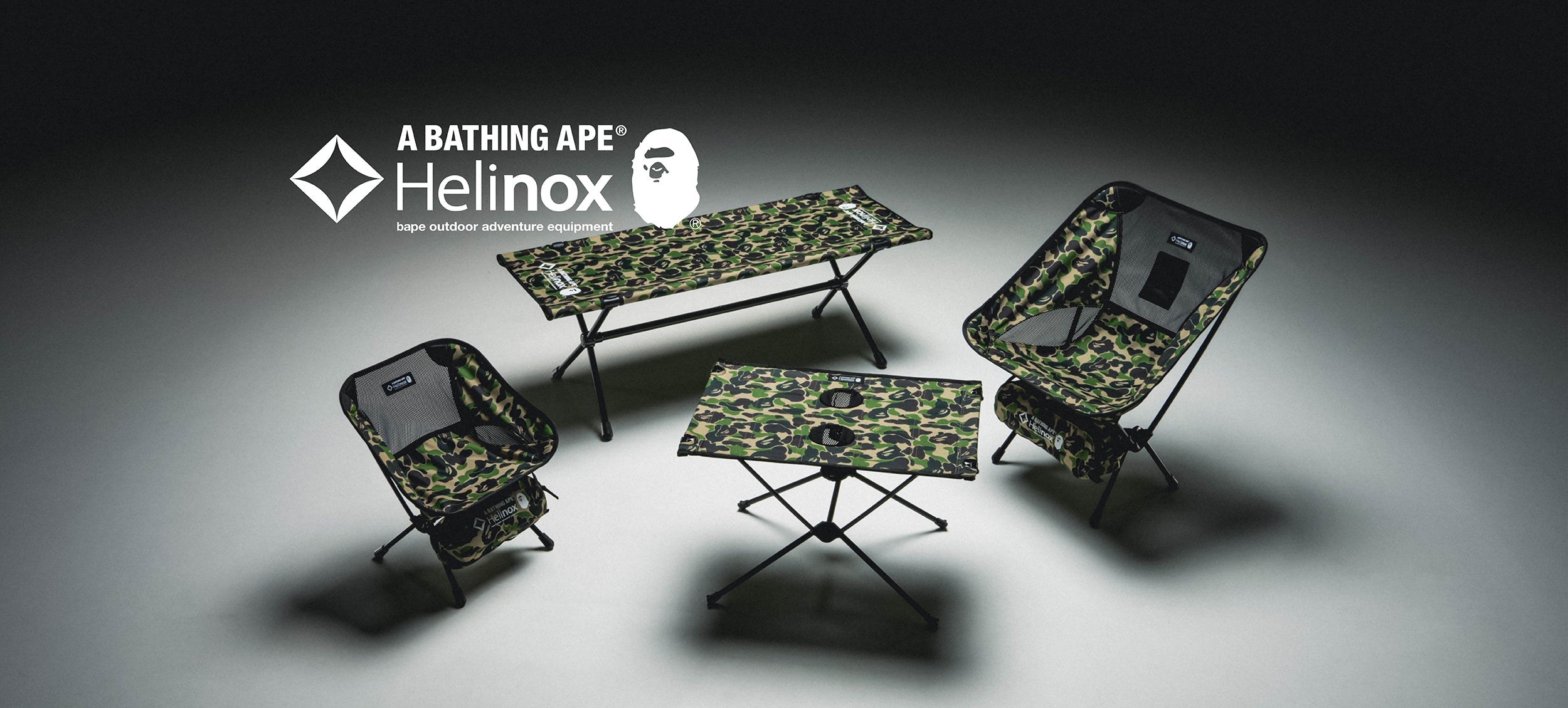 25SS A BATHING APE® – HCC TOKYO - Helinox Creative Center Tokyo