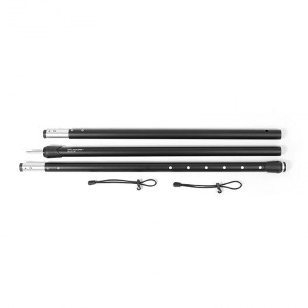 Tarp Pole 3000 Adj - Black