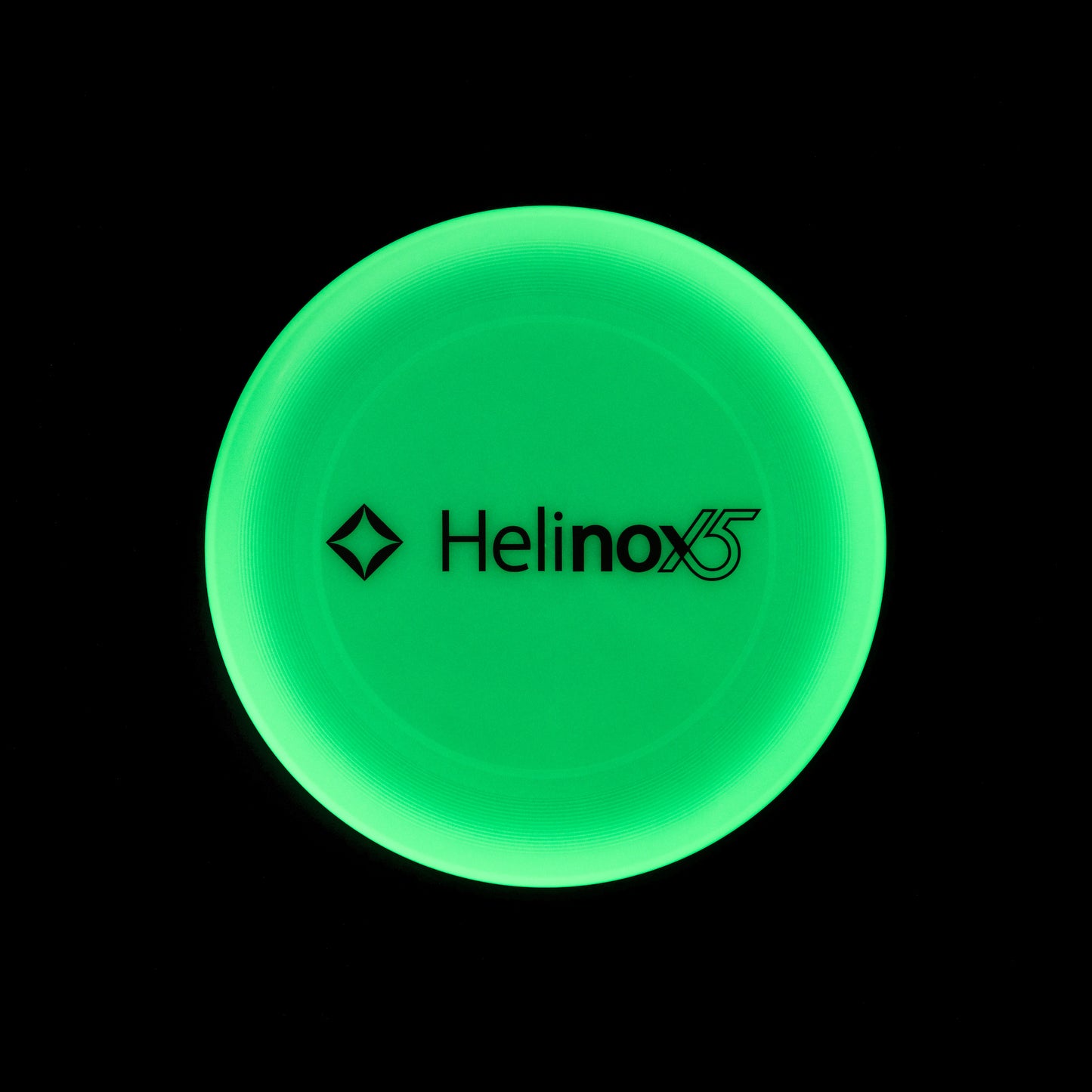 Helinox 15th Anniversary Flying Disc Set (3ea/1set) - Lumi Green & Black
