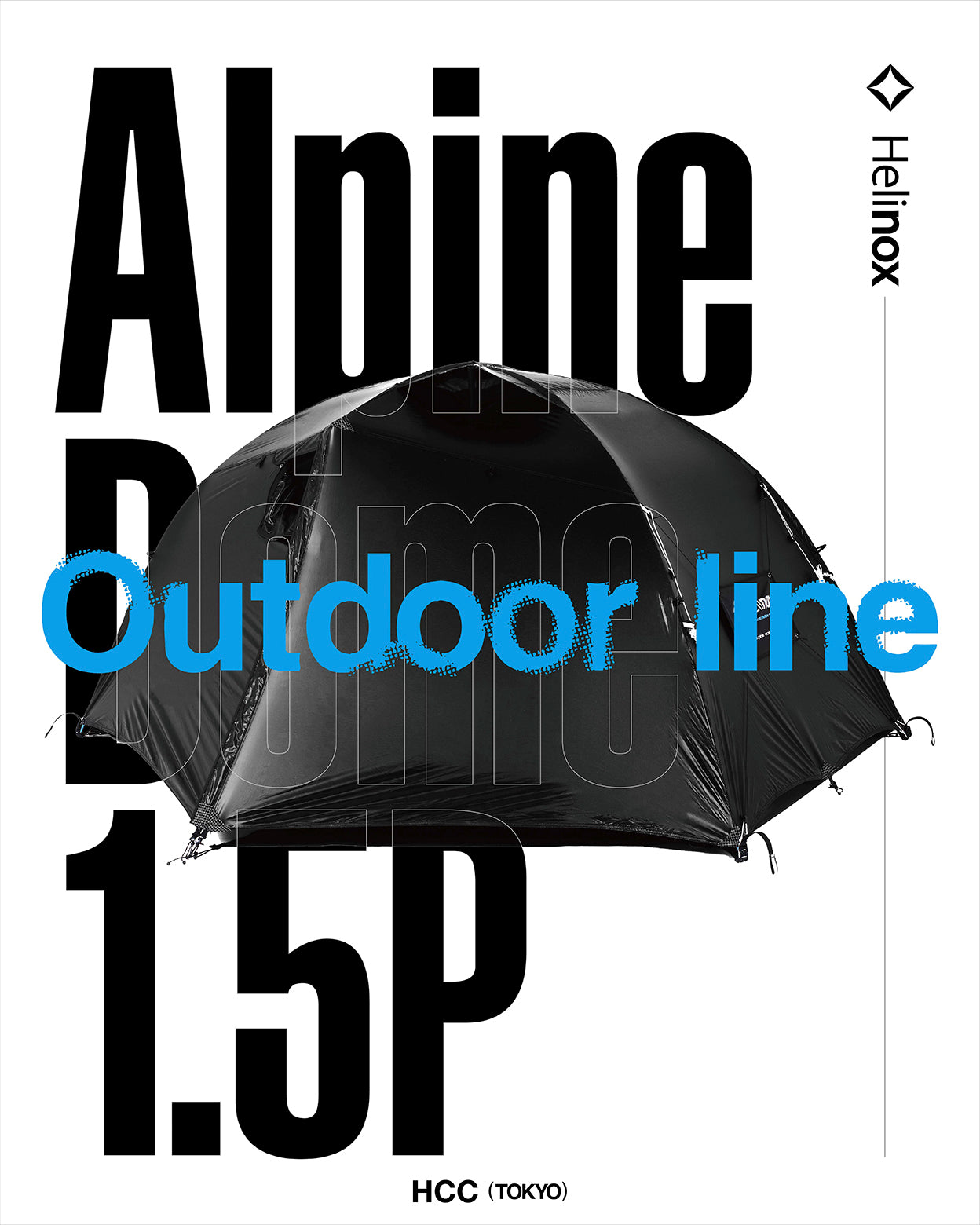 Alpine Dome 1.5P - Black
