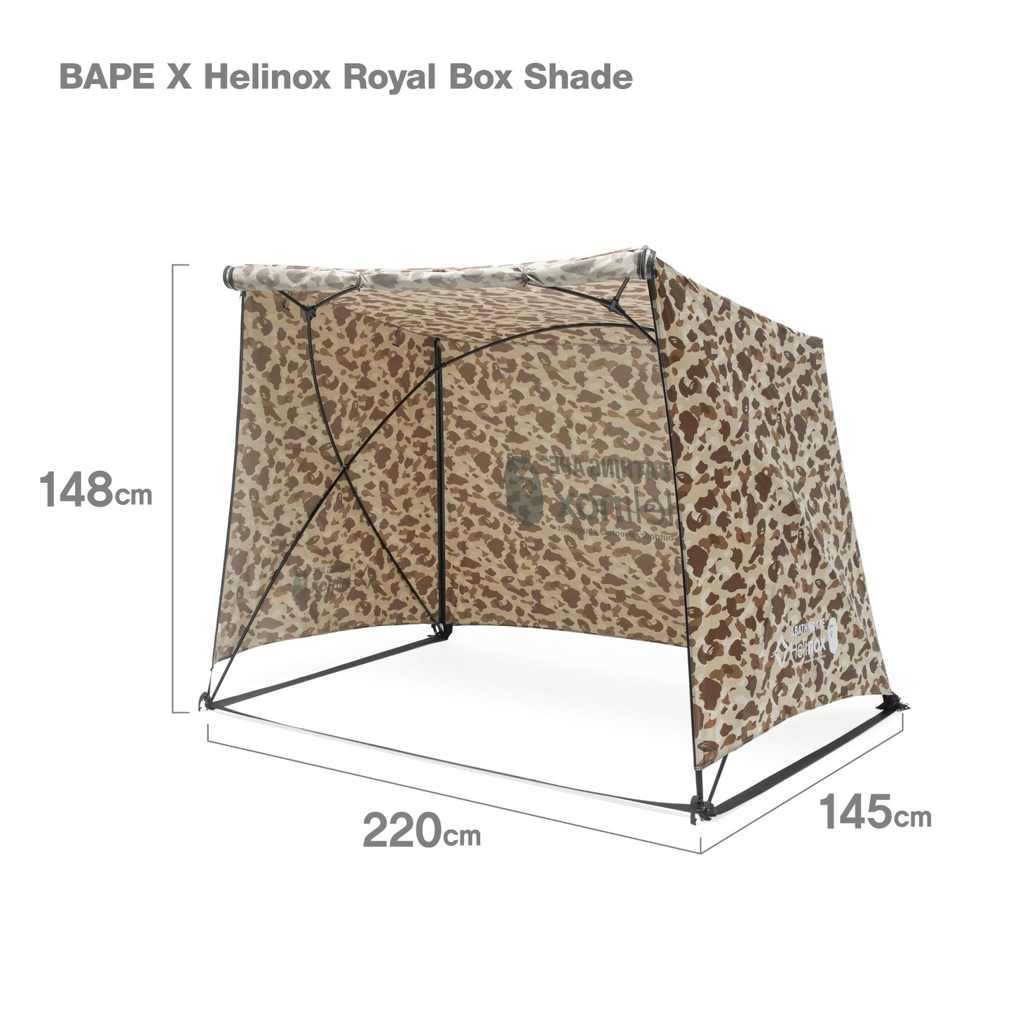23SS BAPE x HX Royal Box Shade - BAPE CAMO