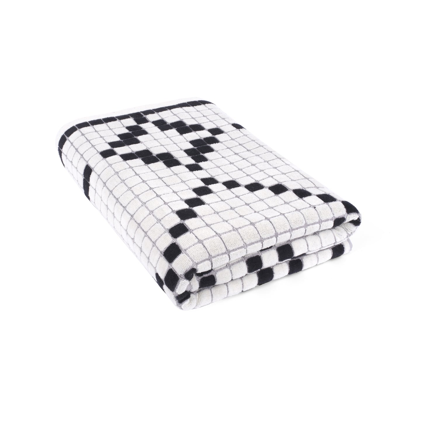 Beach Towel - Ivory / Black