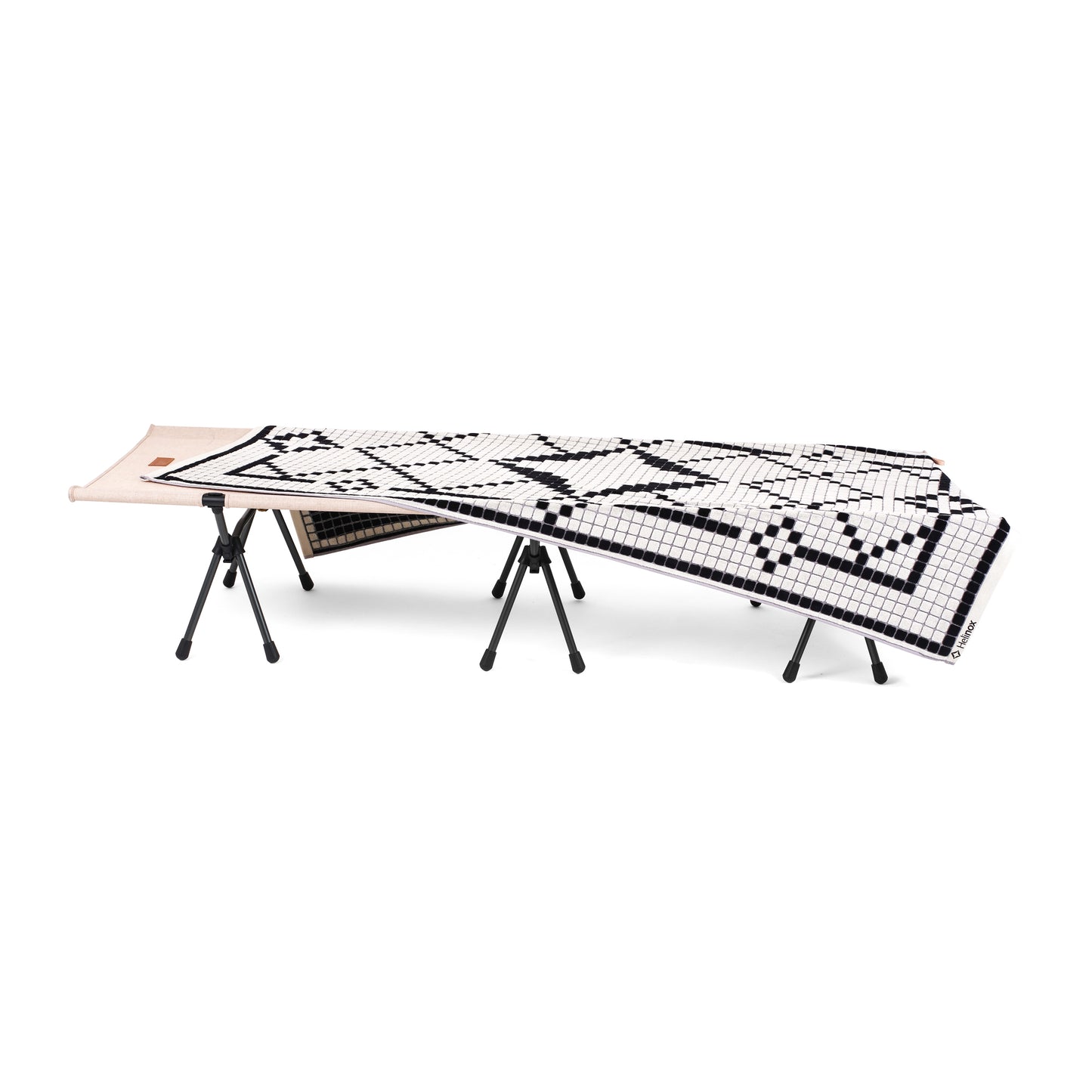 Beach Towel - Ivory / Black