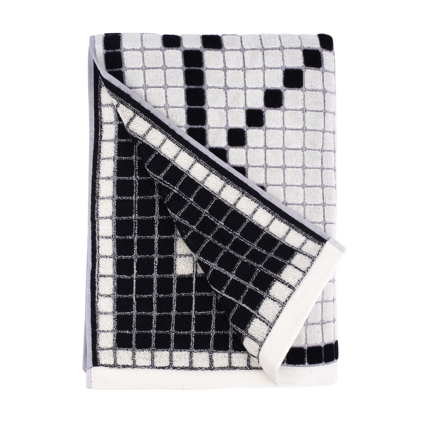 Beach Towel - Ivory / Black