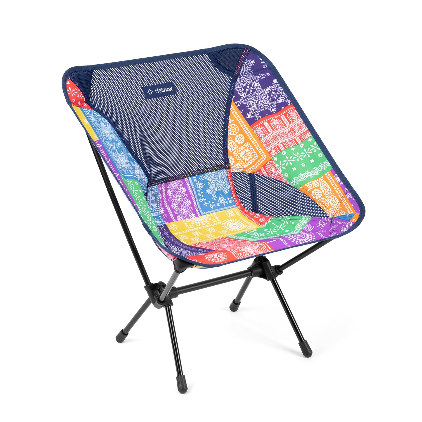 Chair One - Rainbow Bandanna Quilt