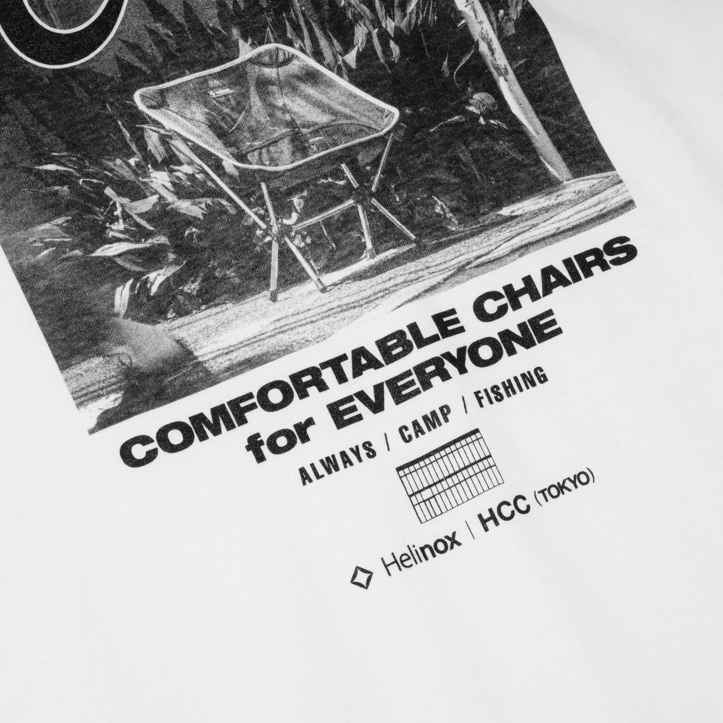 Chair Photo T-Shirt - White