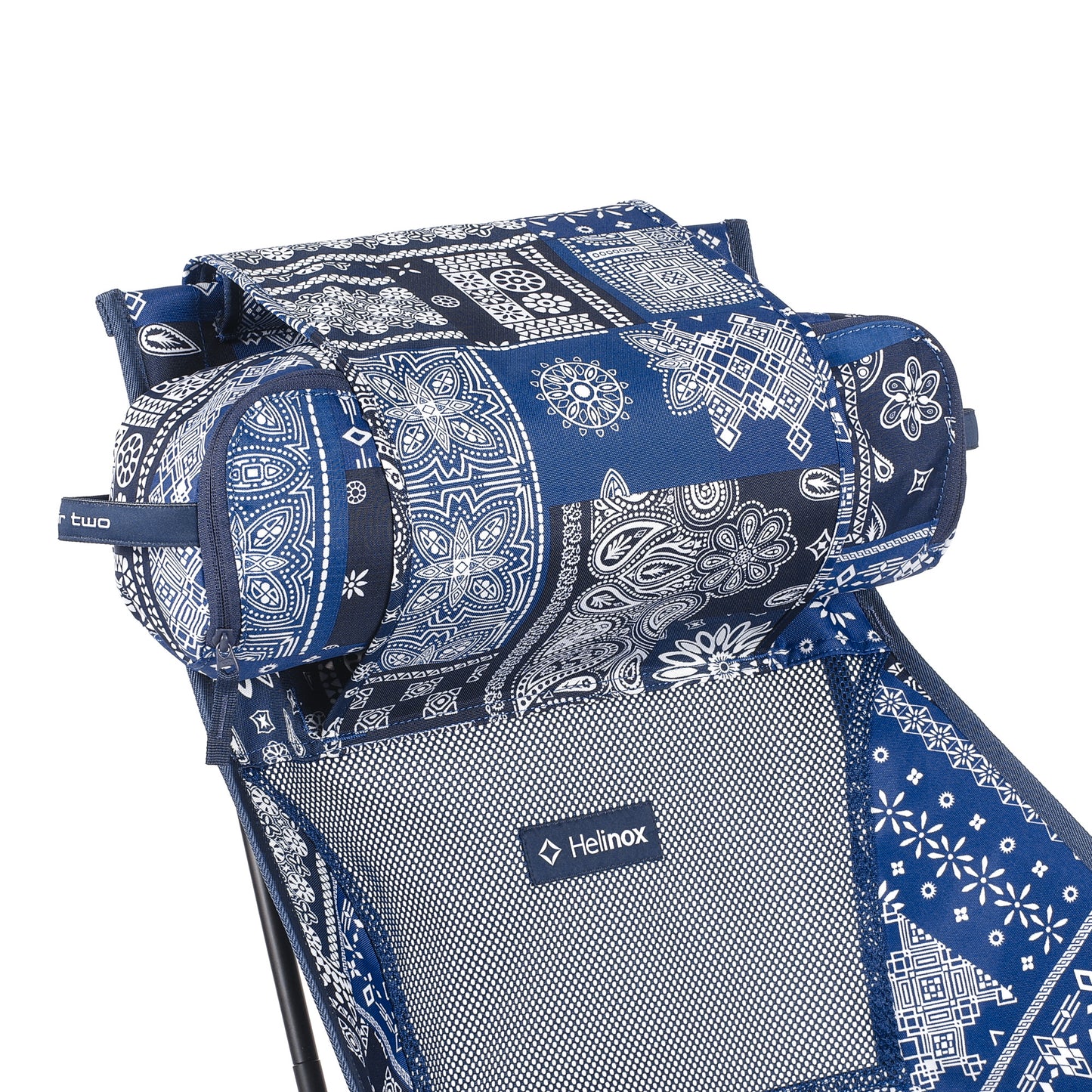 Chair Two - Blue Bandanna Quilt