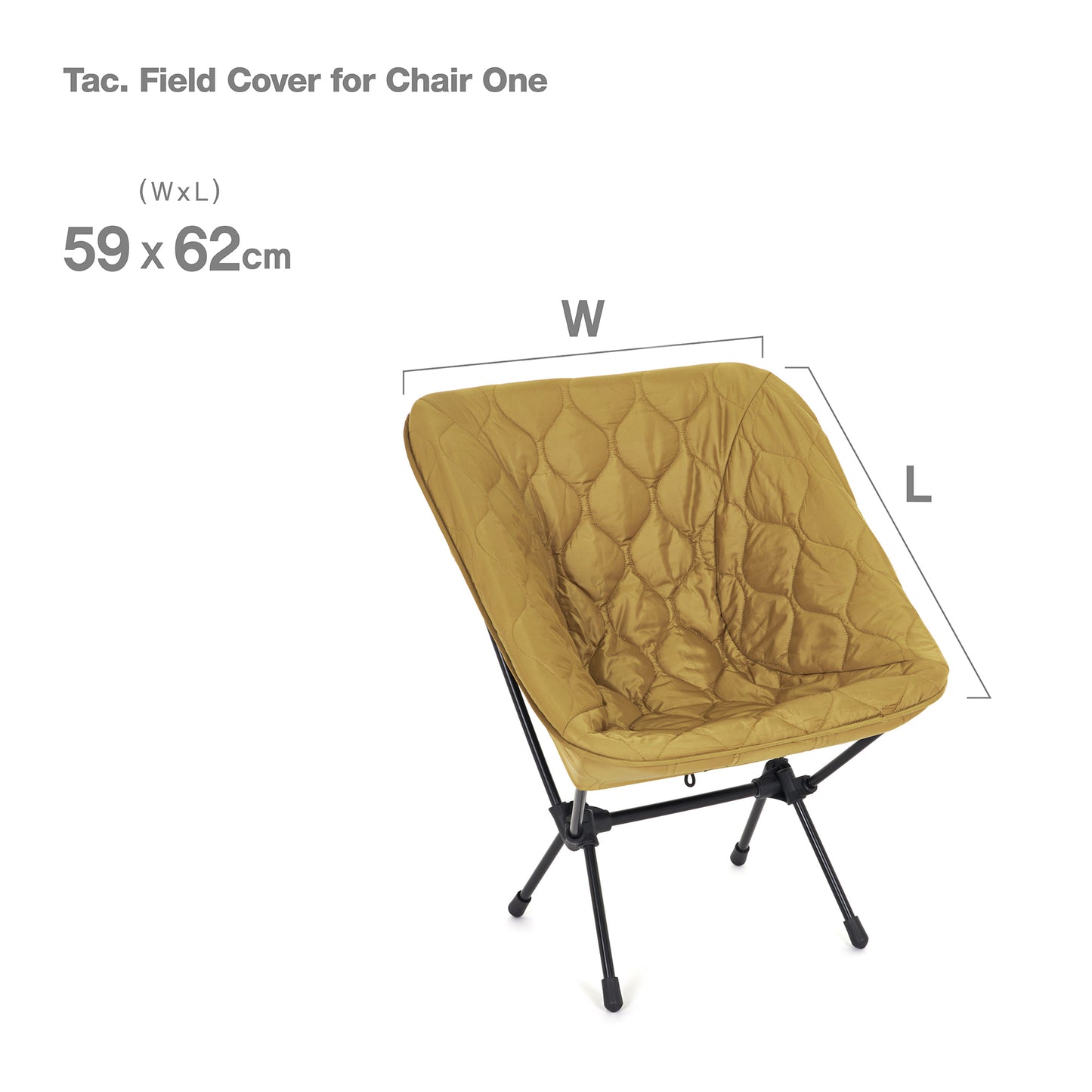 Tac. Field Cover for Chair One - Coyote Tan / Military Olive