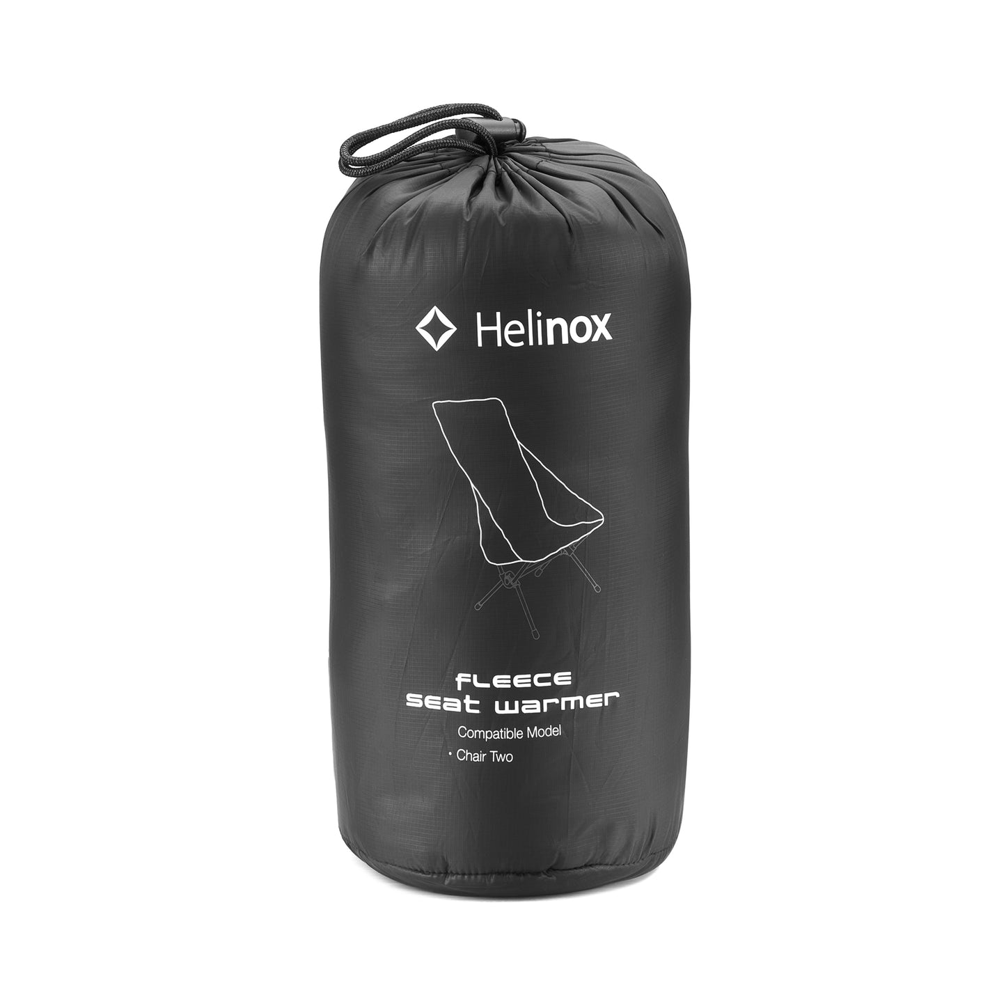 Fleece Seat Warmer for Chair Two - Black