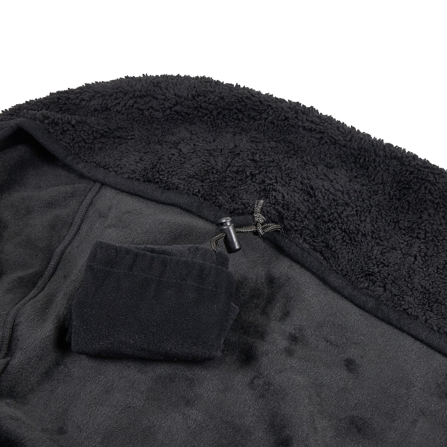 Fleece Seat Warmer for Sunset/Beach - Black