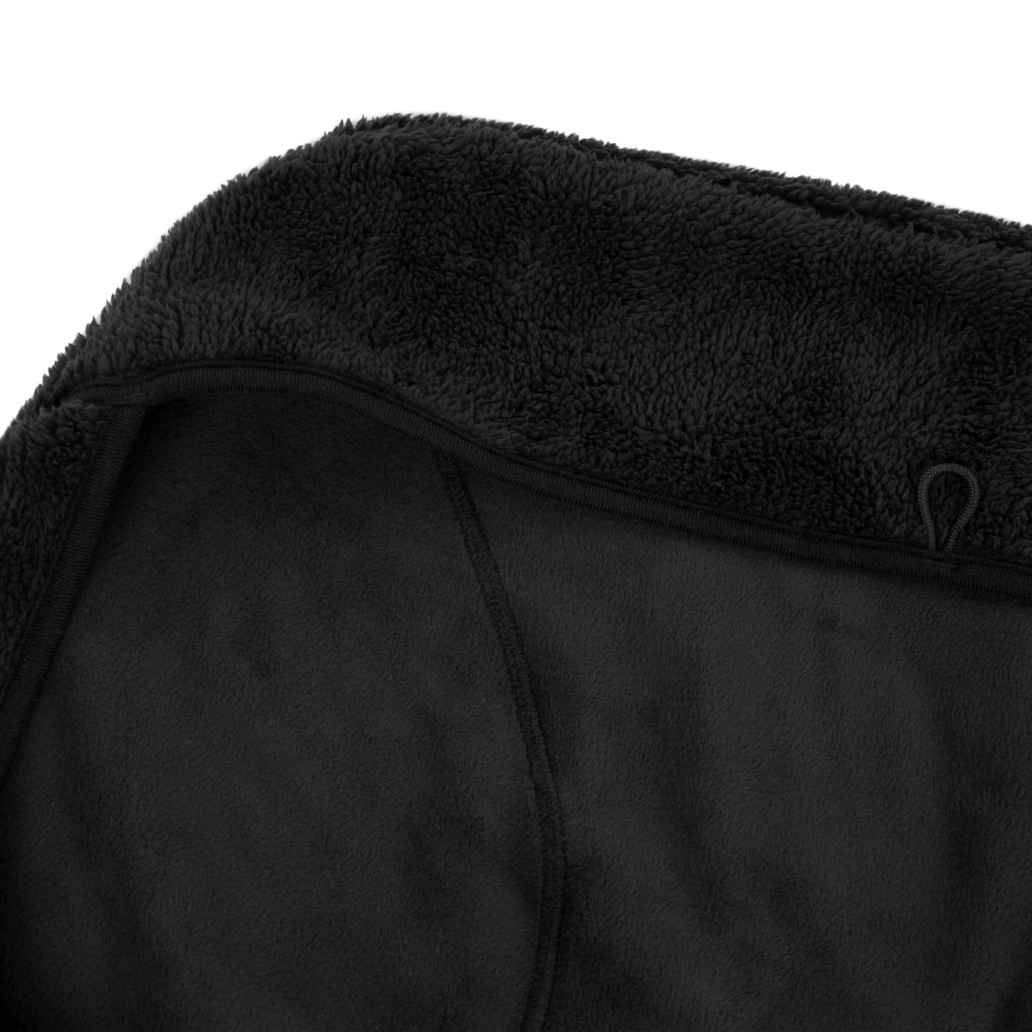 Fleece Seat Warmer for Chair One L / (re) - Black