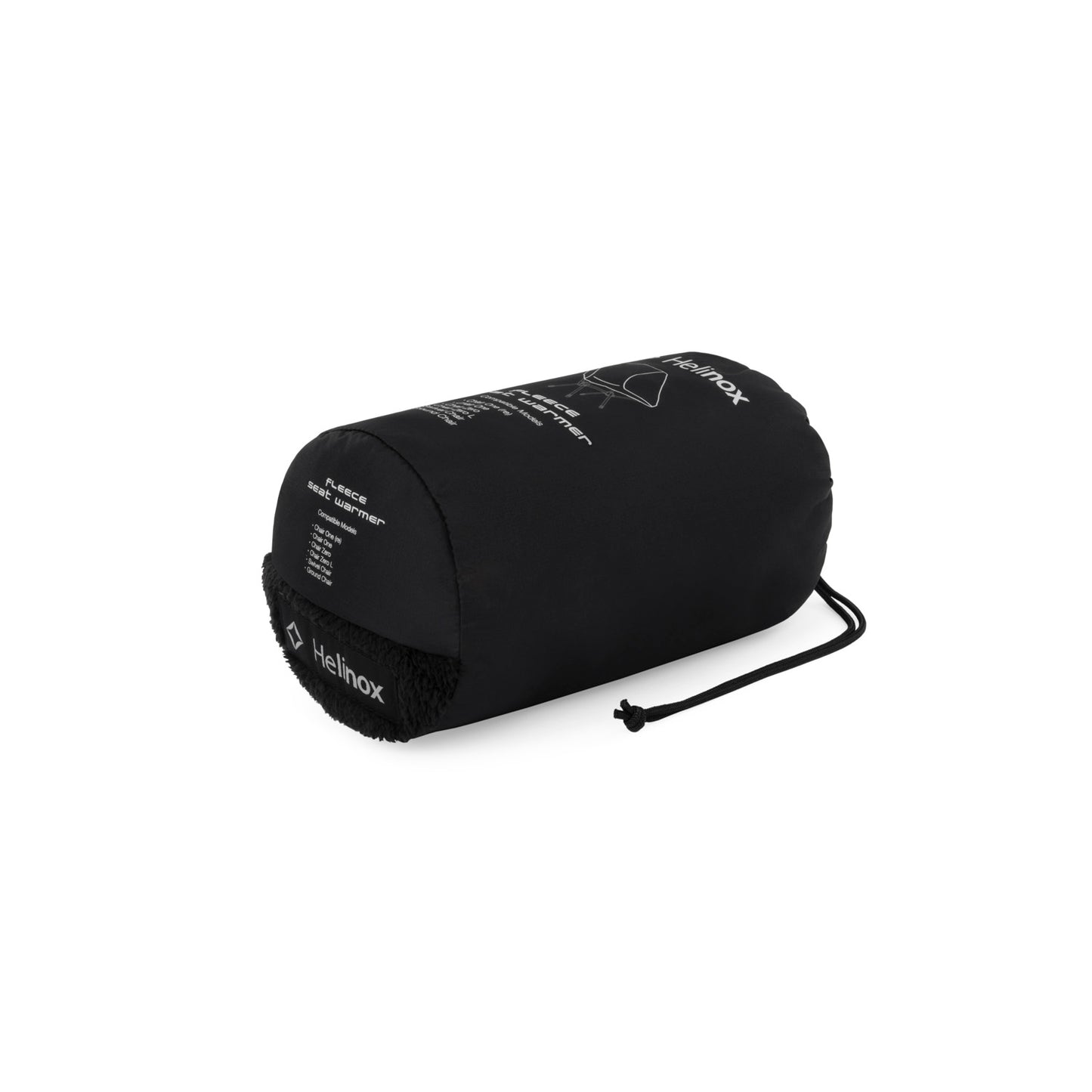 Fleece Seat Warmer for Chair One L / (re) - Black