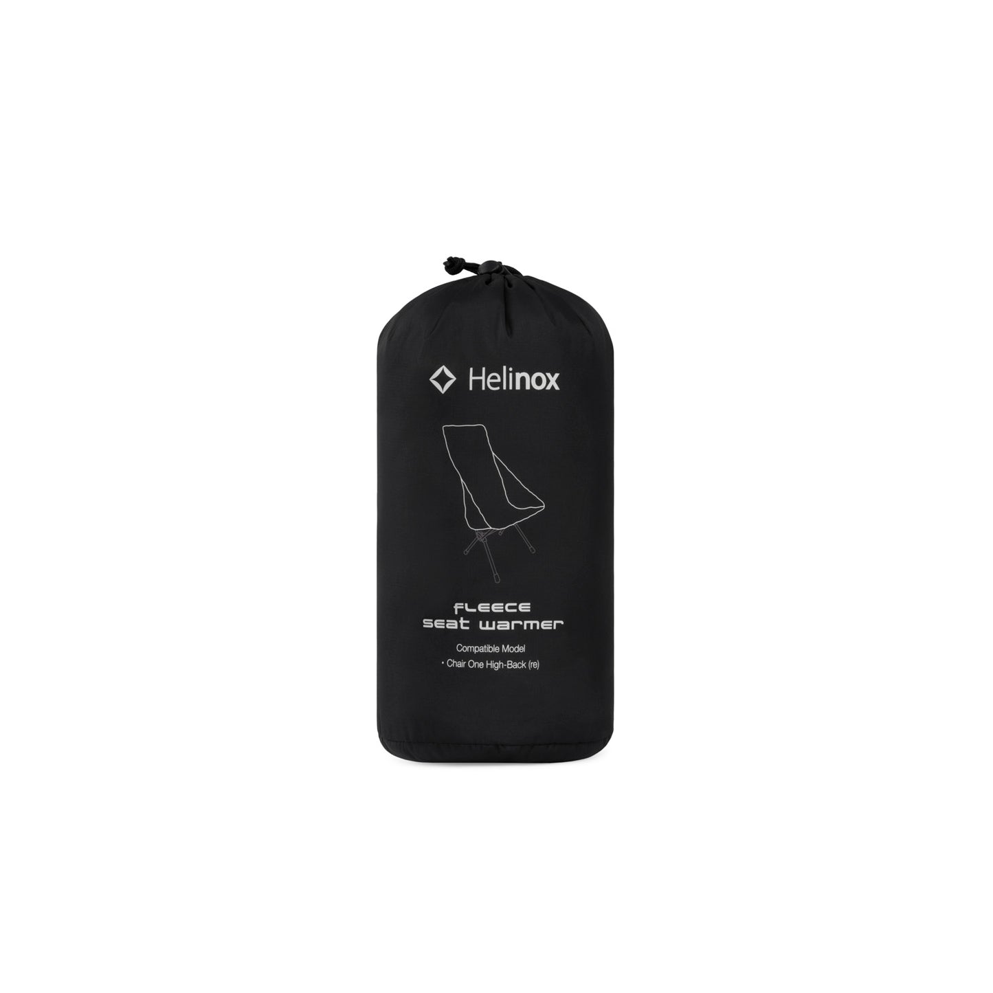 Fleece Seat Warmer for Chair One High-Back (re) - Black