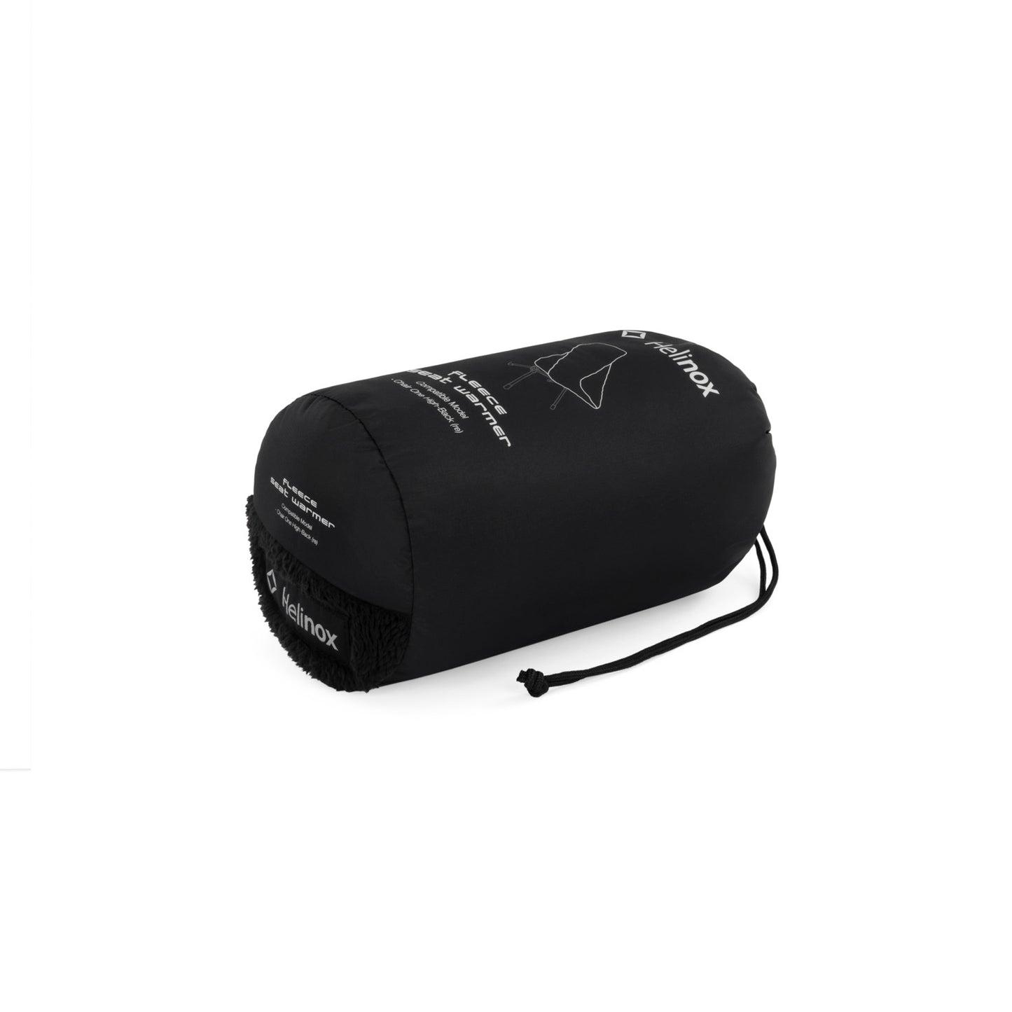 Fleece Seat Warmer for Chair One High-Back (re) - Black