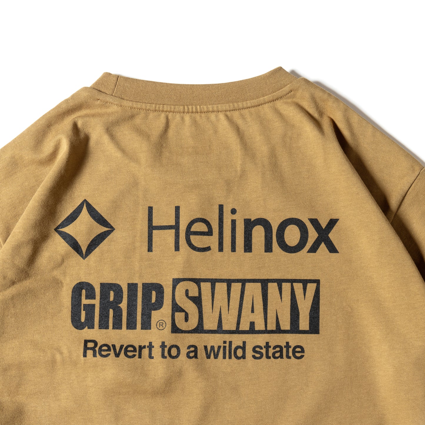 GRIP SWANY x Helinox T-shirt - SOIL