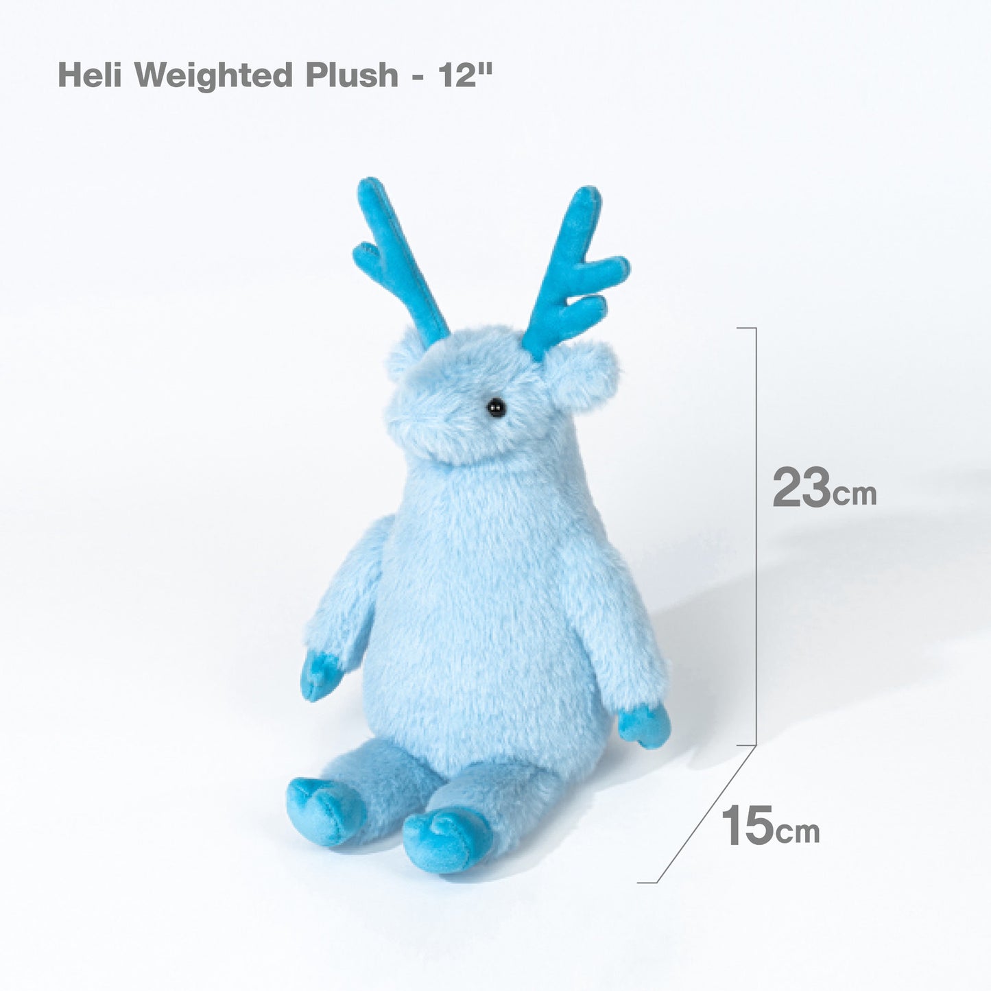 Erick Oh × Helinox Heli Weighted Plush - 12” - Blue