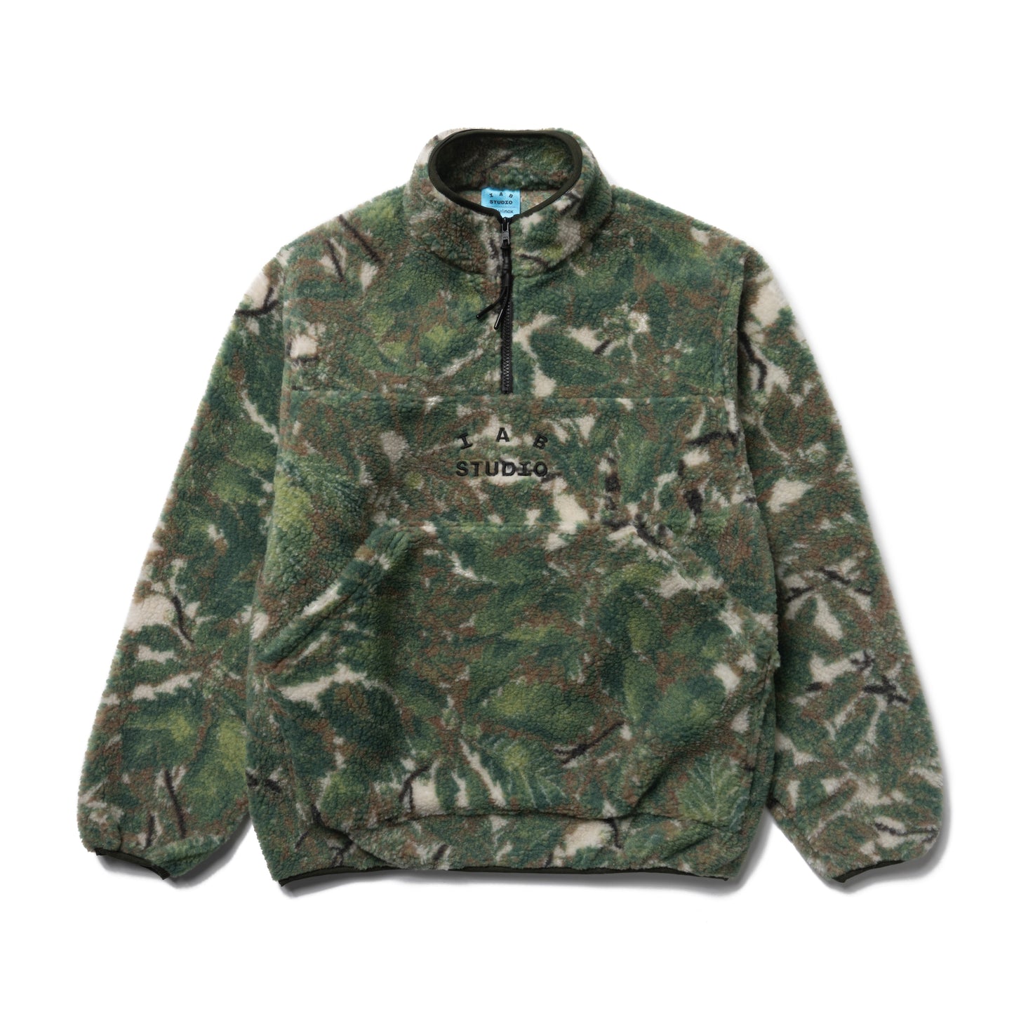IAB STUDIO x Helinox Jacquard Half Zip-up - BUKHANSAN