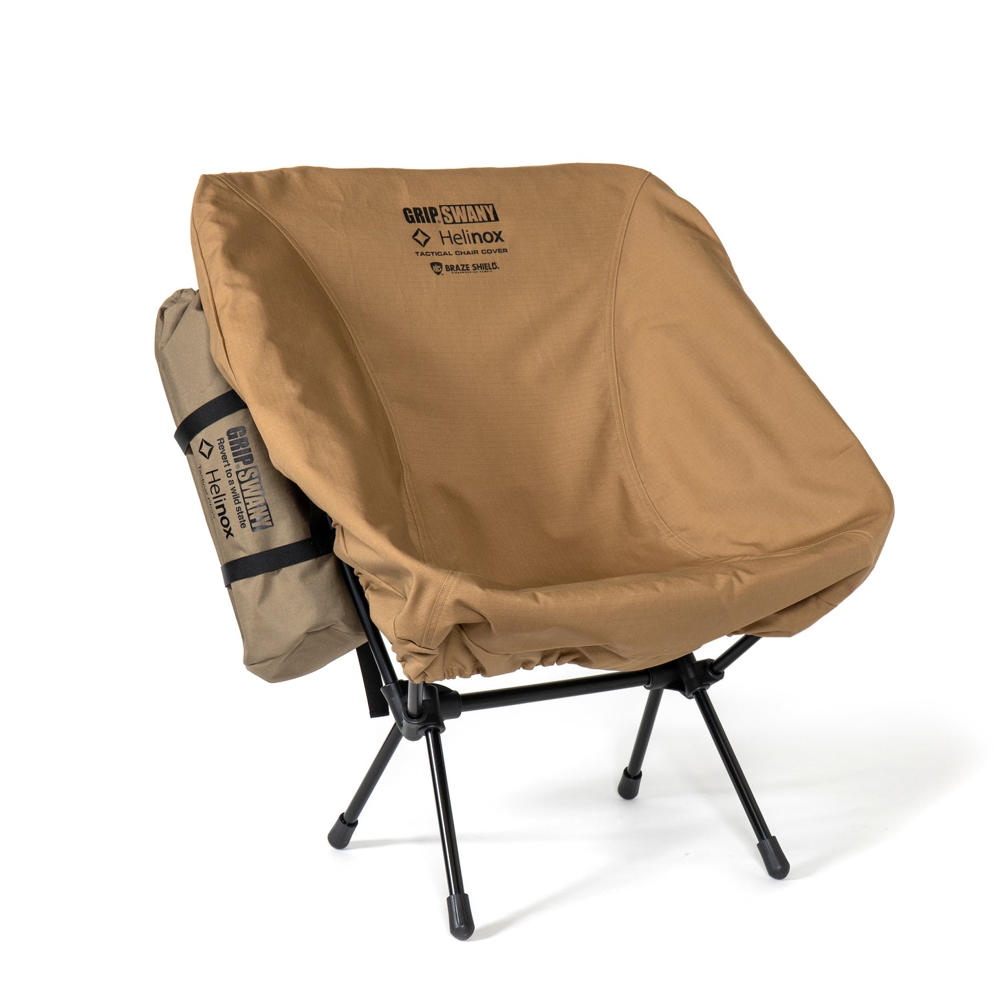 GRIP SWANY x Helinox Tac. Chair SET - Coyote Tan
