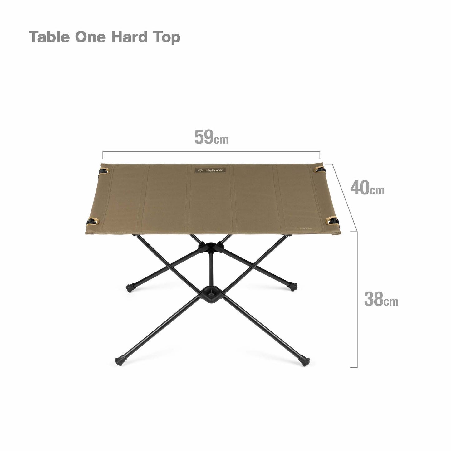 Table One Hard Top - Coyote Tan