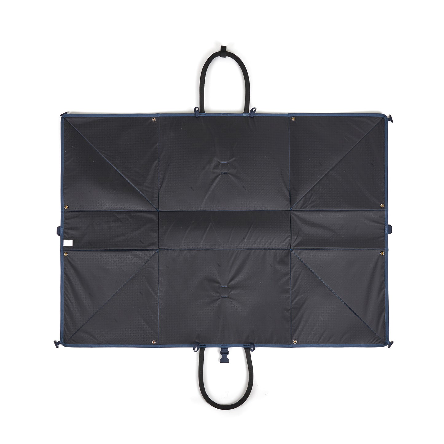 Folding Tote(origami tote) - Blue Bandanna Quilt
