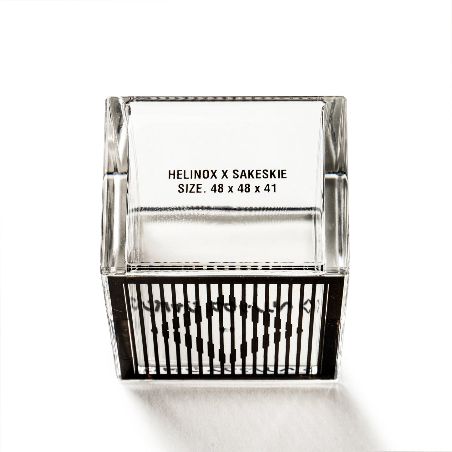SAKESKIE×Helinox Sakemasu Stacking 3pcs - Clear