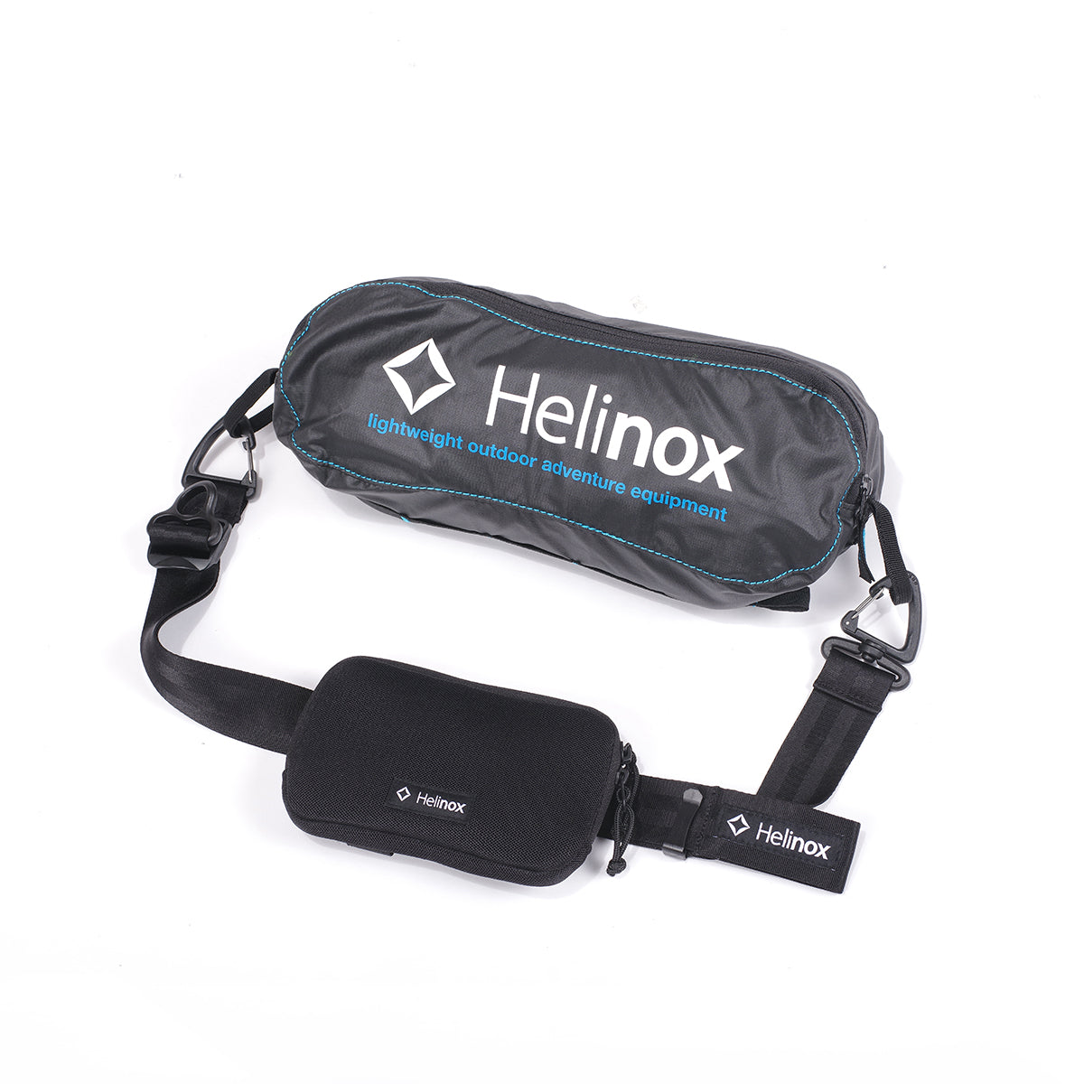 Shoulder Strap & Pouch - Black