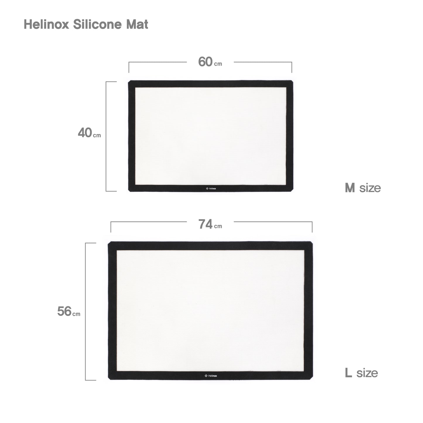 Silicone Mat for Table M - Black&White