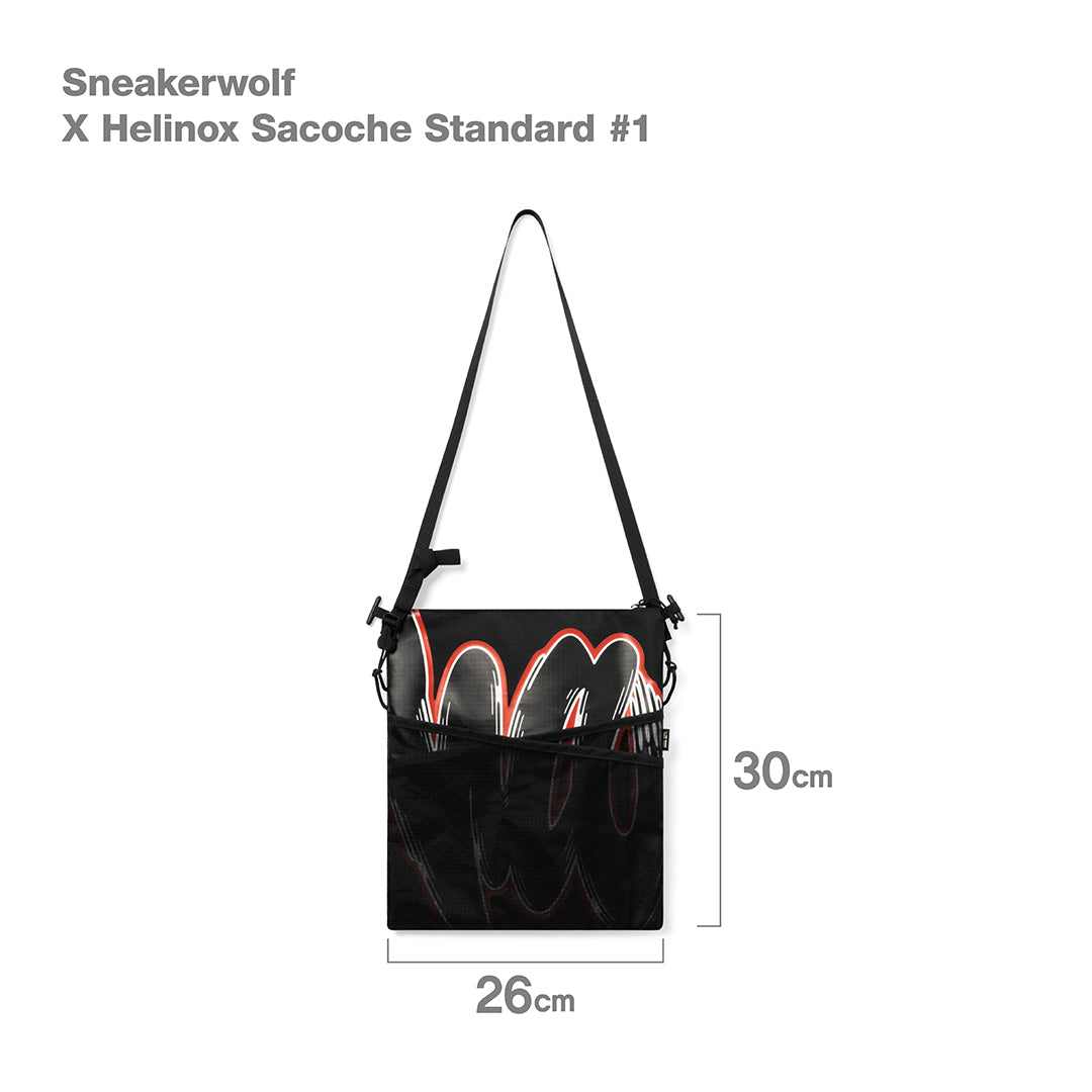 Sneaker Wolf × Helinox Sacoche #1 - Black