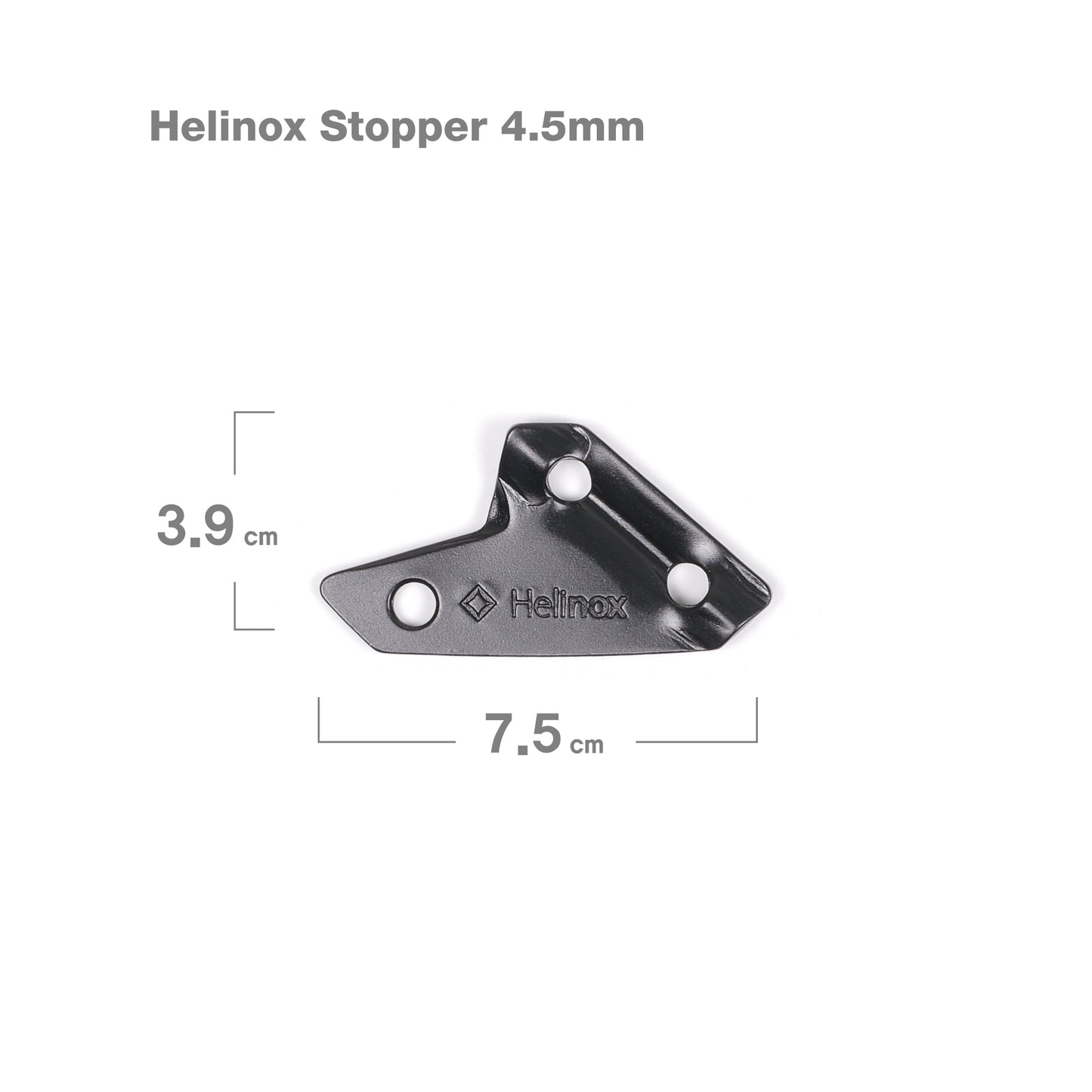 Helinox Stopper 4.5mm (10ea/set) - Black