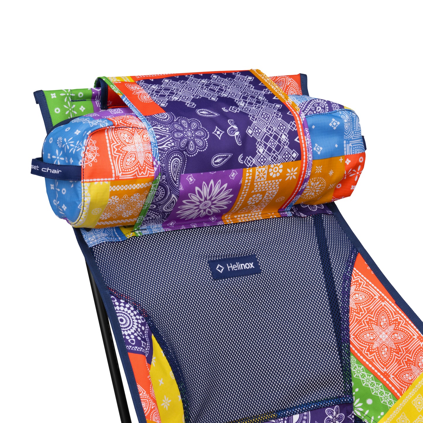 Sunset Chair - Rainbow Bandana Quilt
