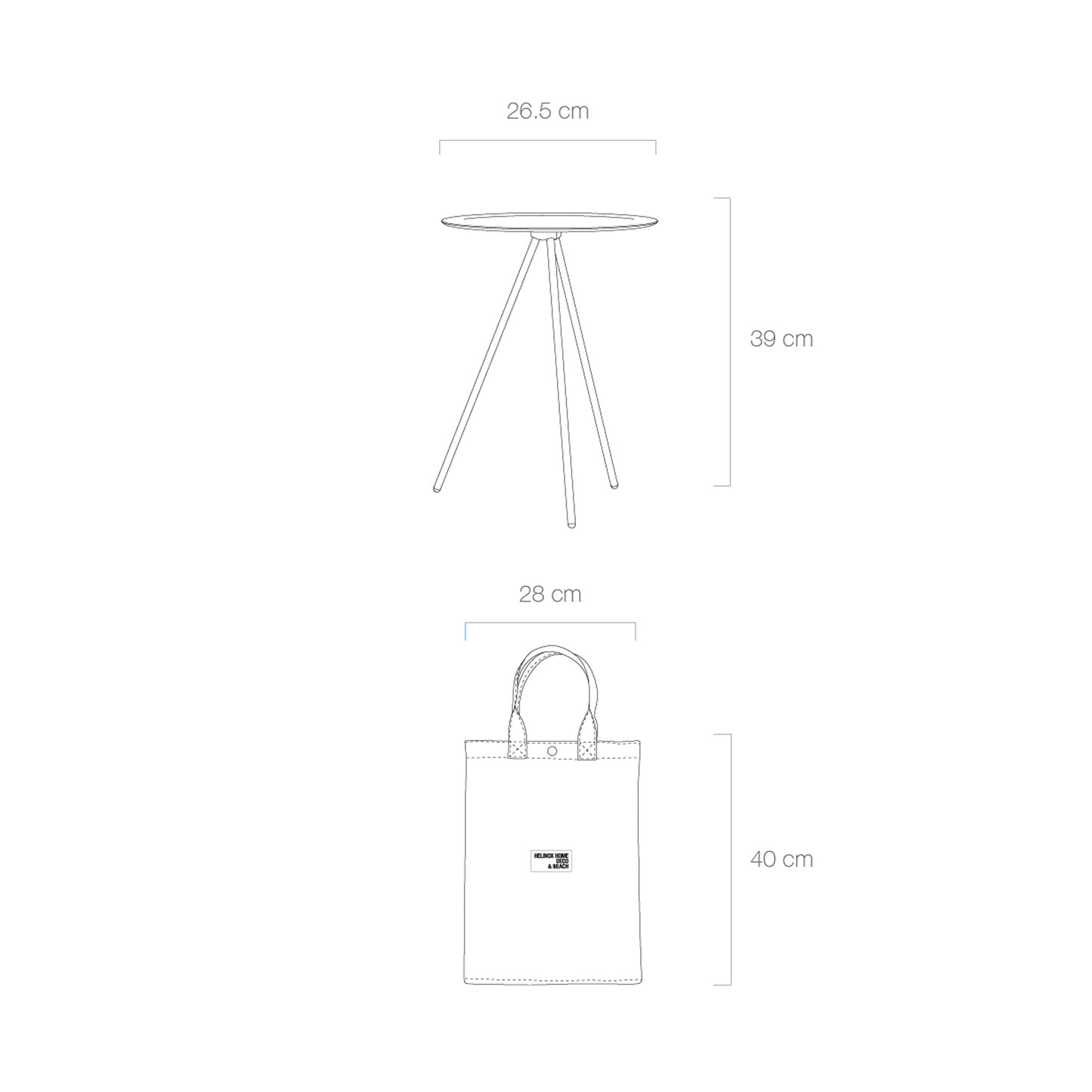 Table O Home - Walnut