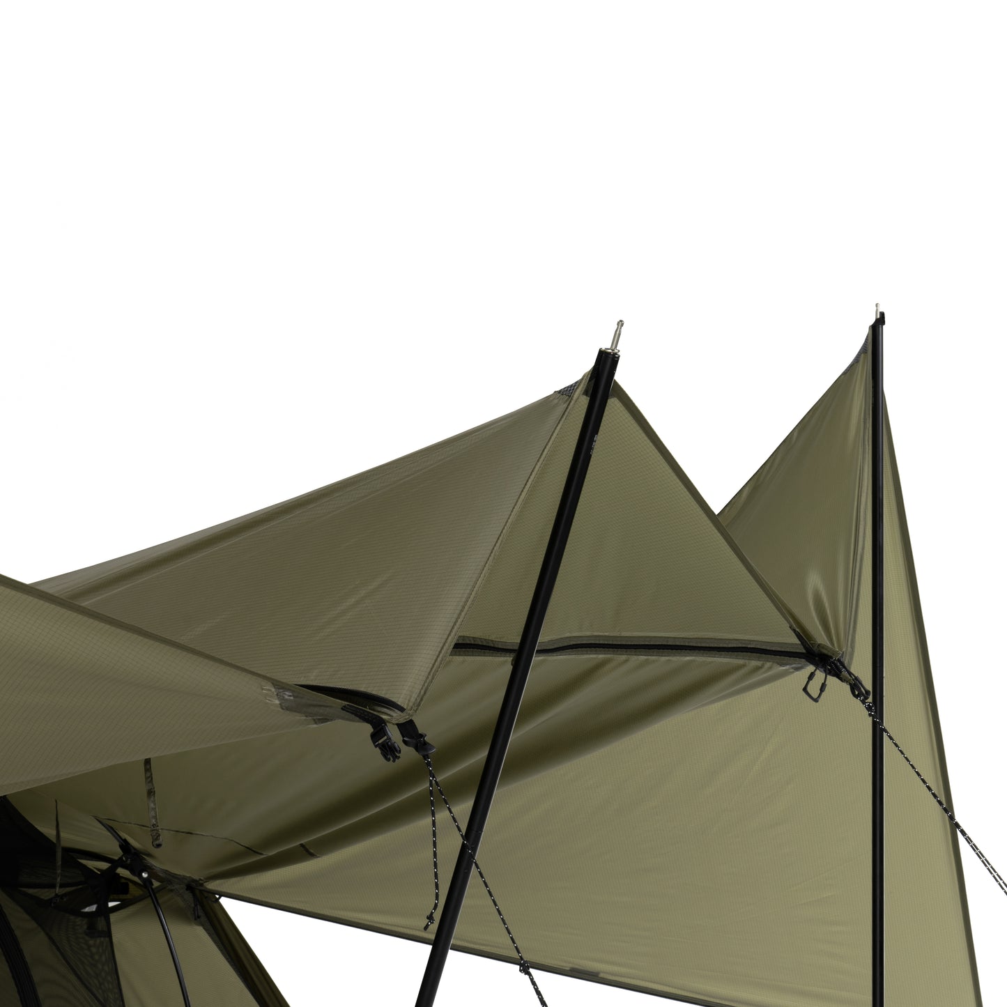 Tac. Cot Tent Solo High Tarp Fly - Military Tan