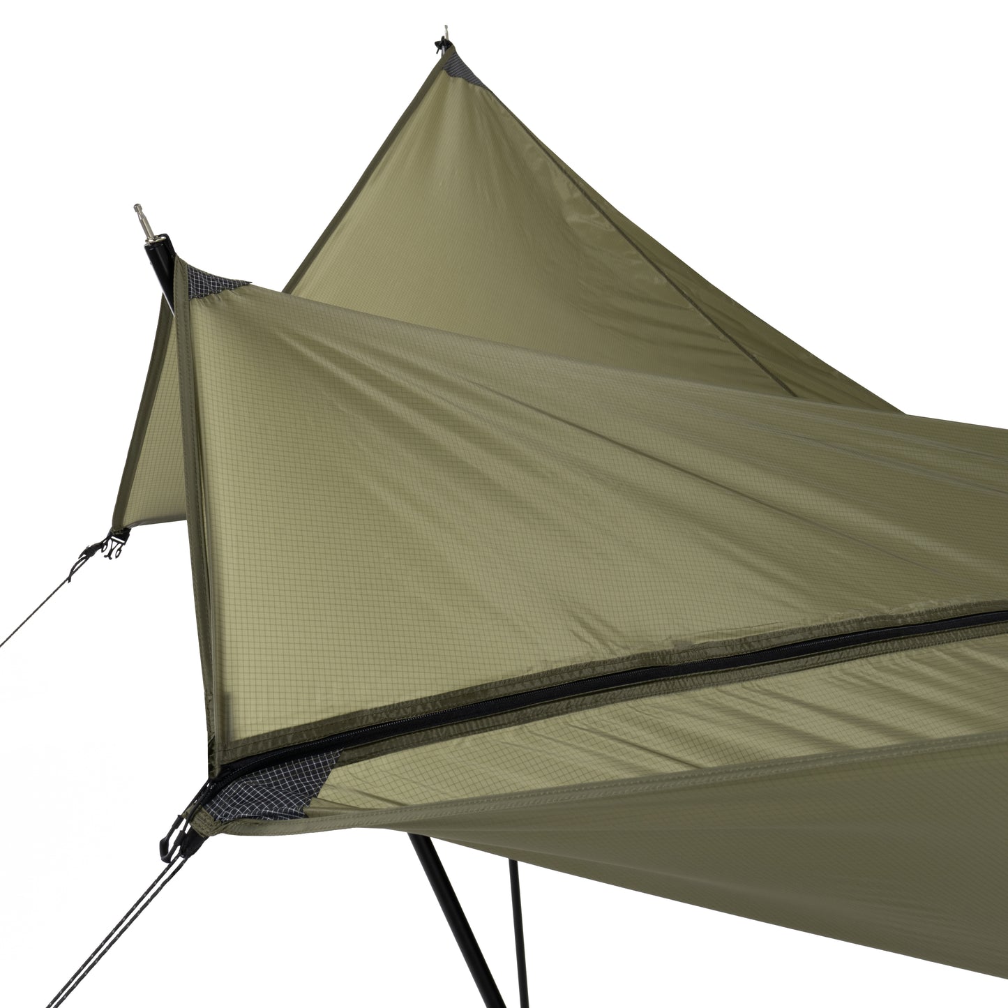 Tac. Cot Tent Solo High Tarp Fly - Military Tan