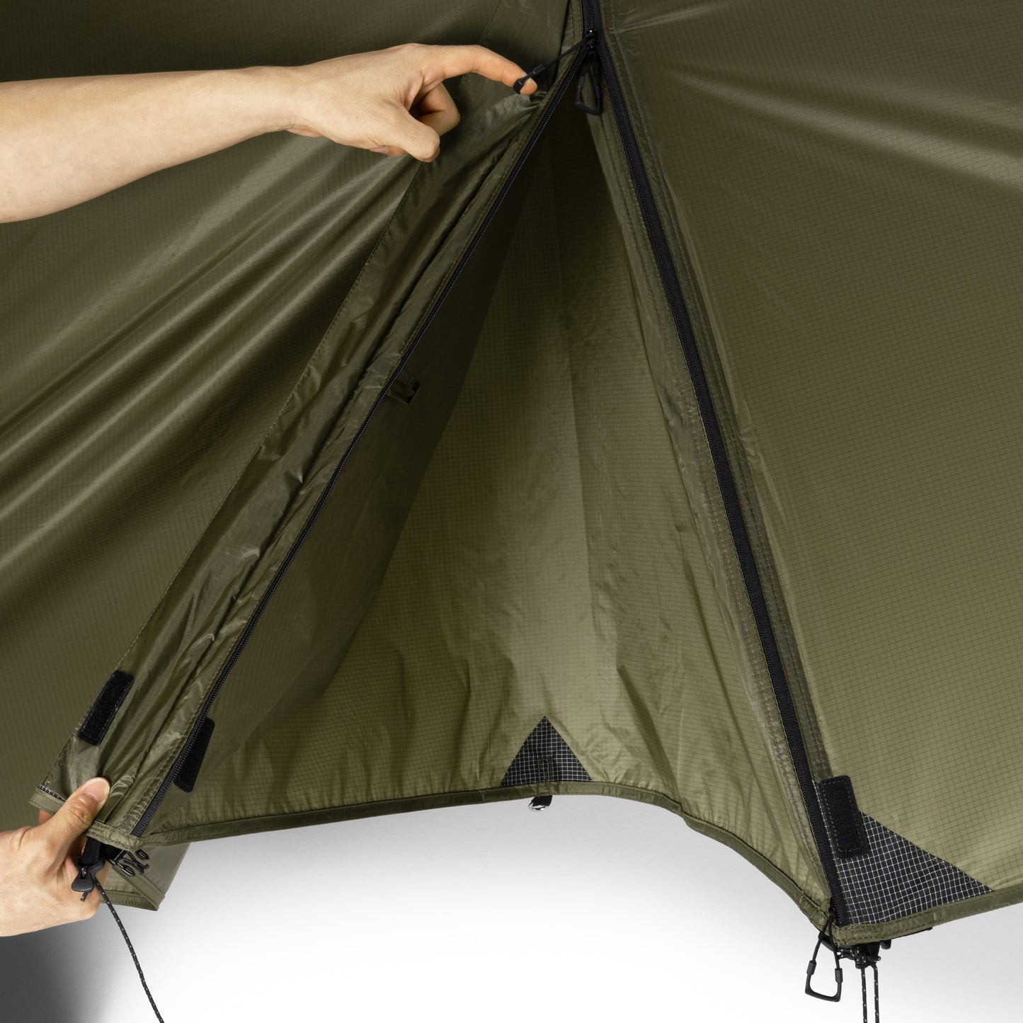 Tac. Cot Tent Solo High Tarp Fly - Military Tan