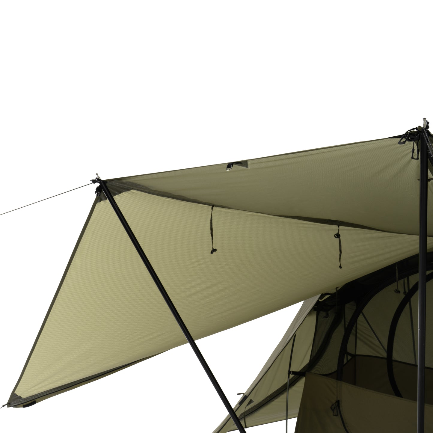 Tac. Cot Tent Solo High Tarp Fly - Military Tan
