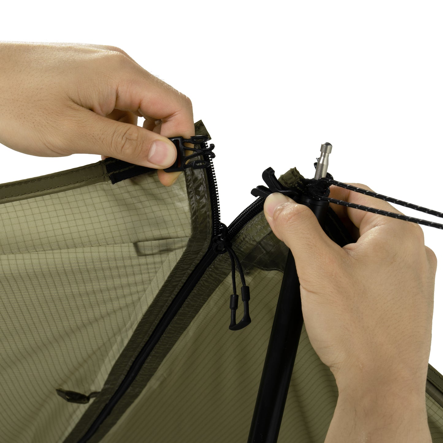 Tac. Cot Tent Solo High Tarp Fly - Military Tan