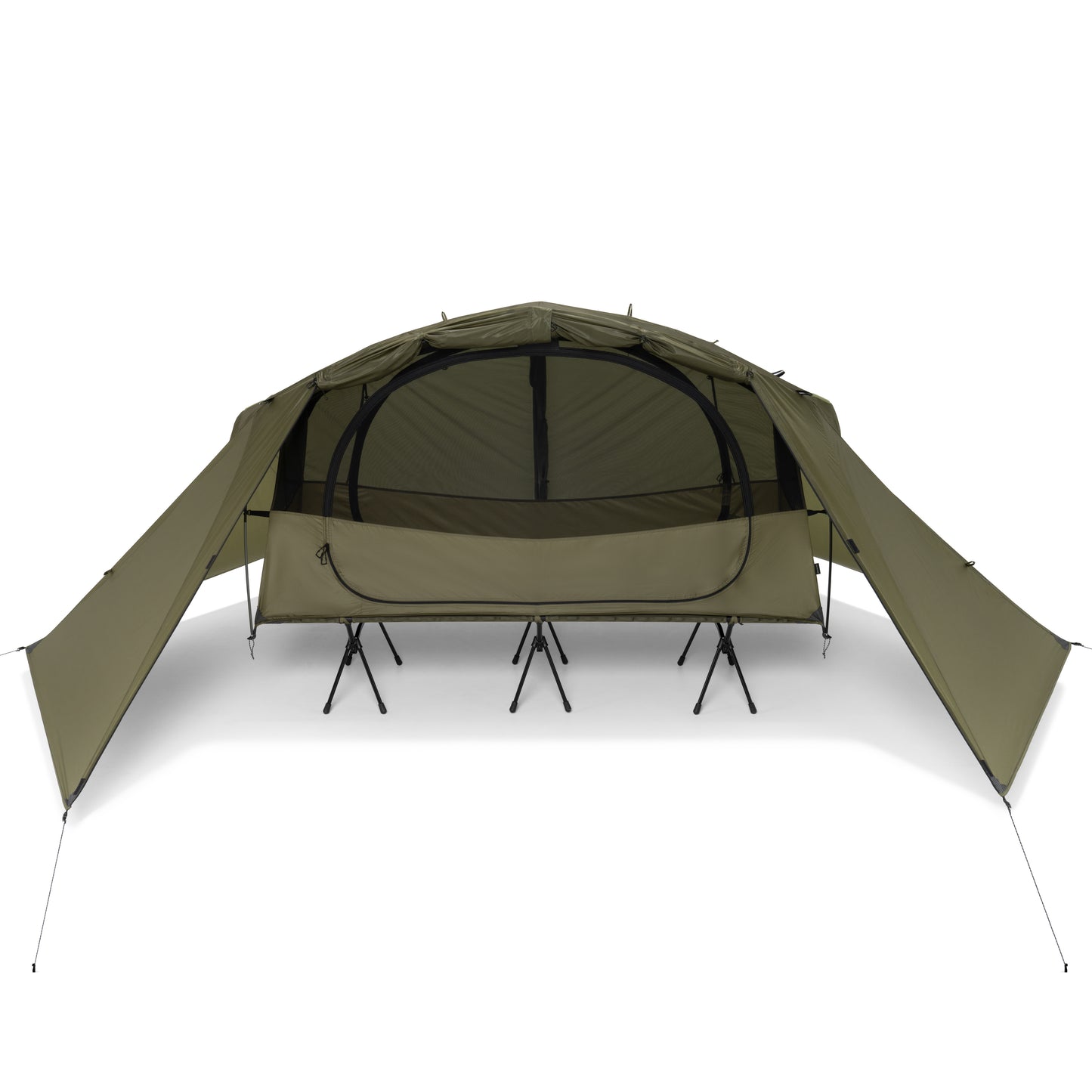 Tac. Cot Tent Solo High Tarp Fly - Military Tan