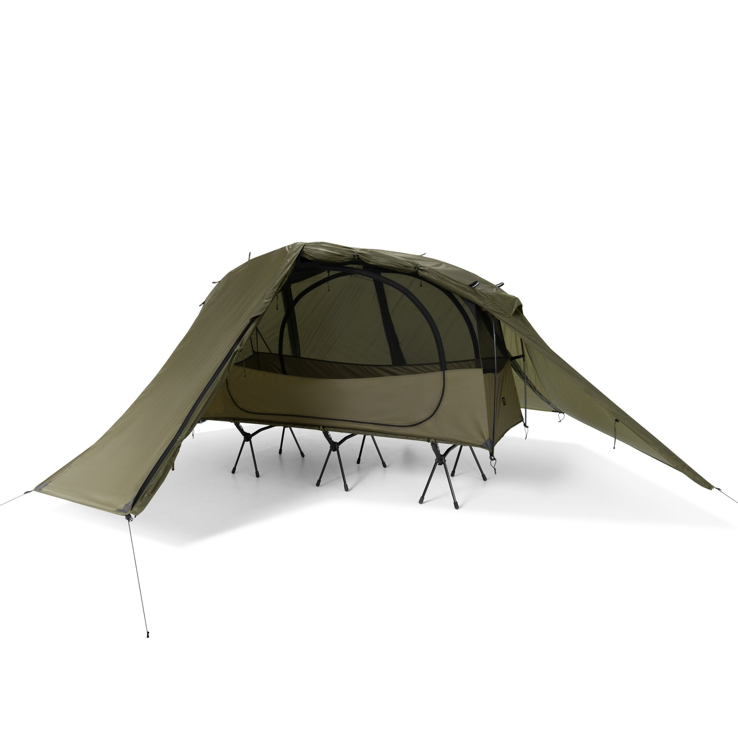 Tac. Cot Tent Solo High Tarp Fly - Military Tan