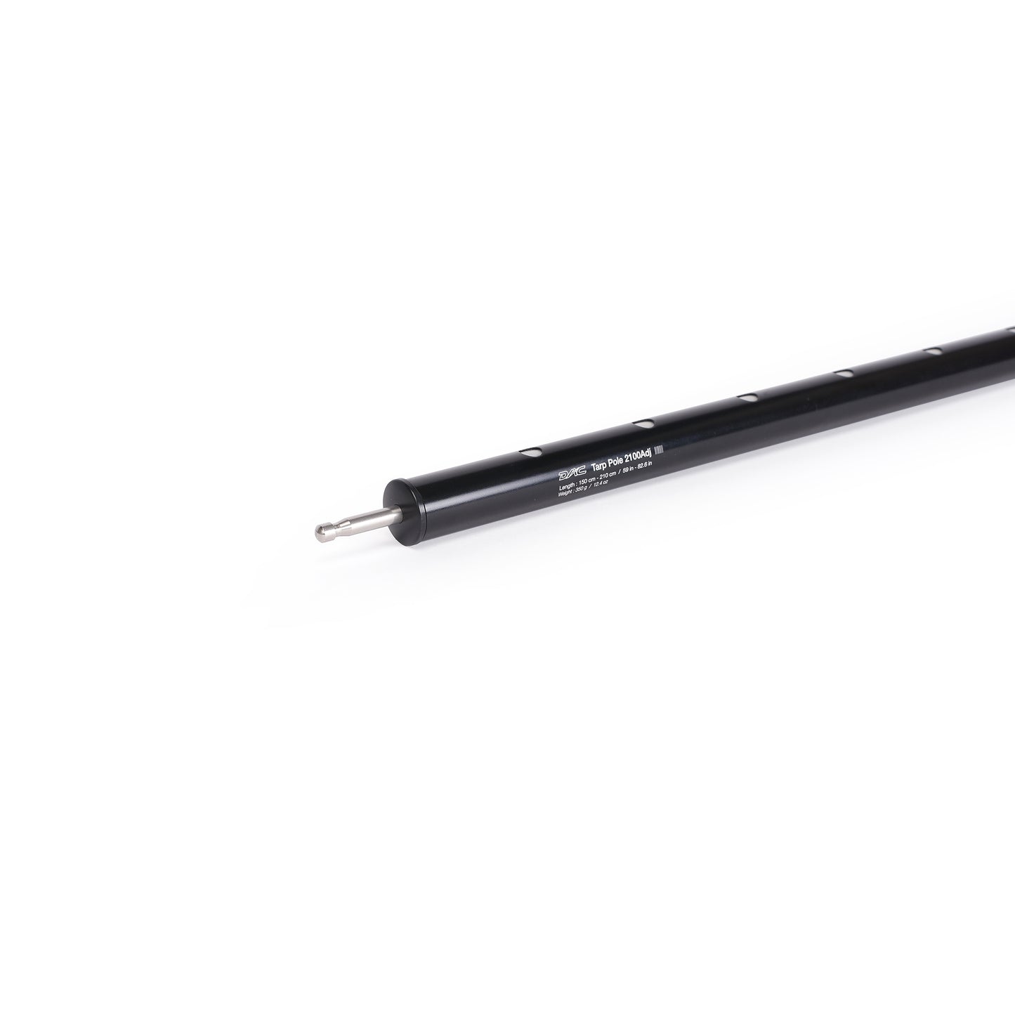 Tarp Pole 2100Adj - F10 Black / F15 Silver
