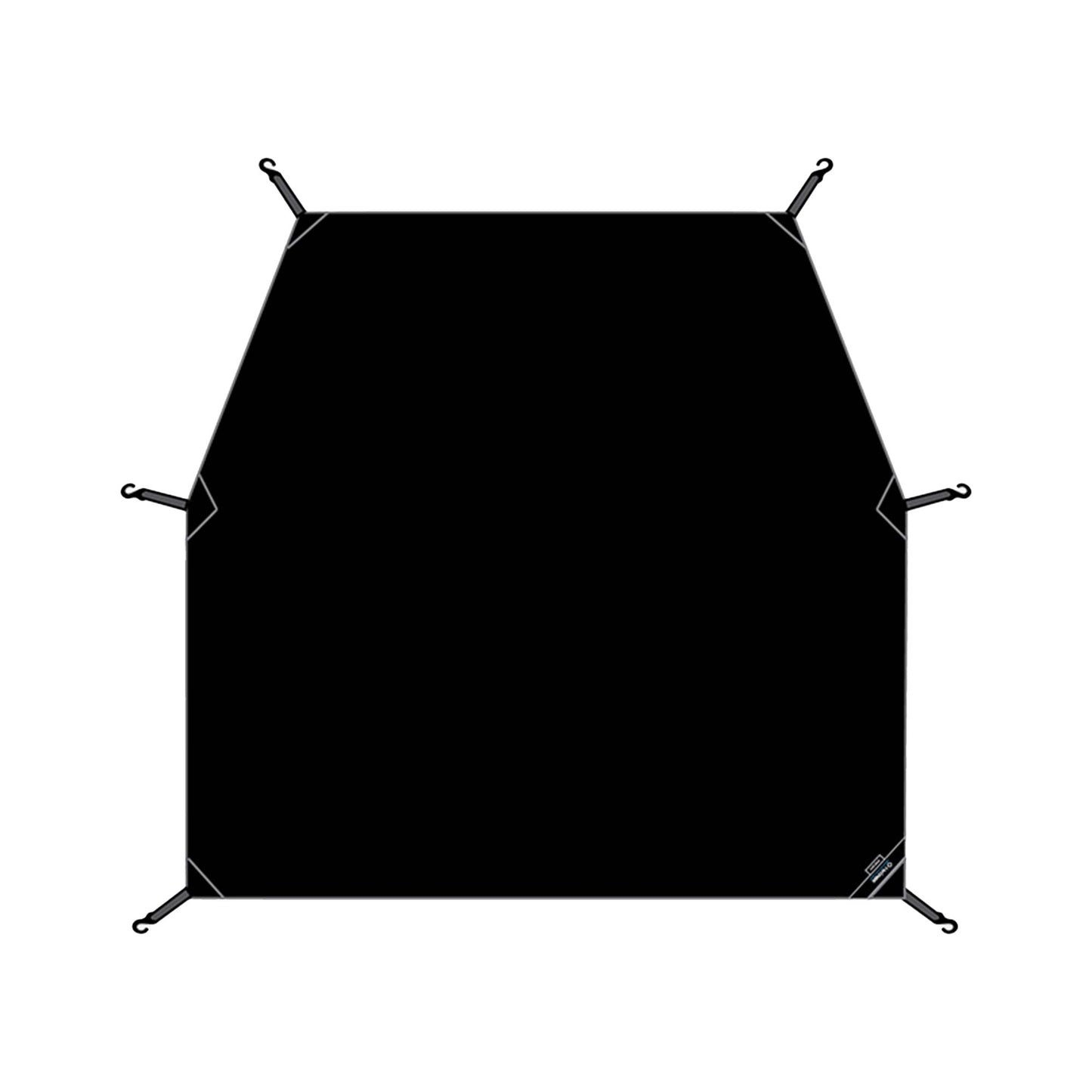Nona Dome 4.0 Bedroom Footprint - Black