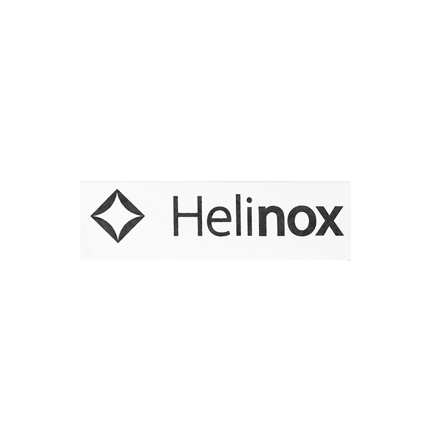 Helinox Logo Decal S(100x28mm) - Black