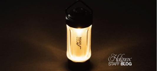 ROOT CO. LED MINI LANTERN OCTA. Helinox ver. - Black/Glow