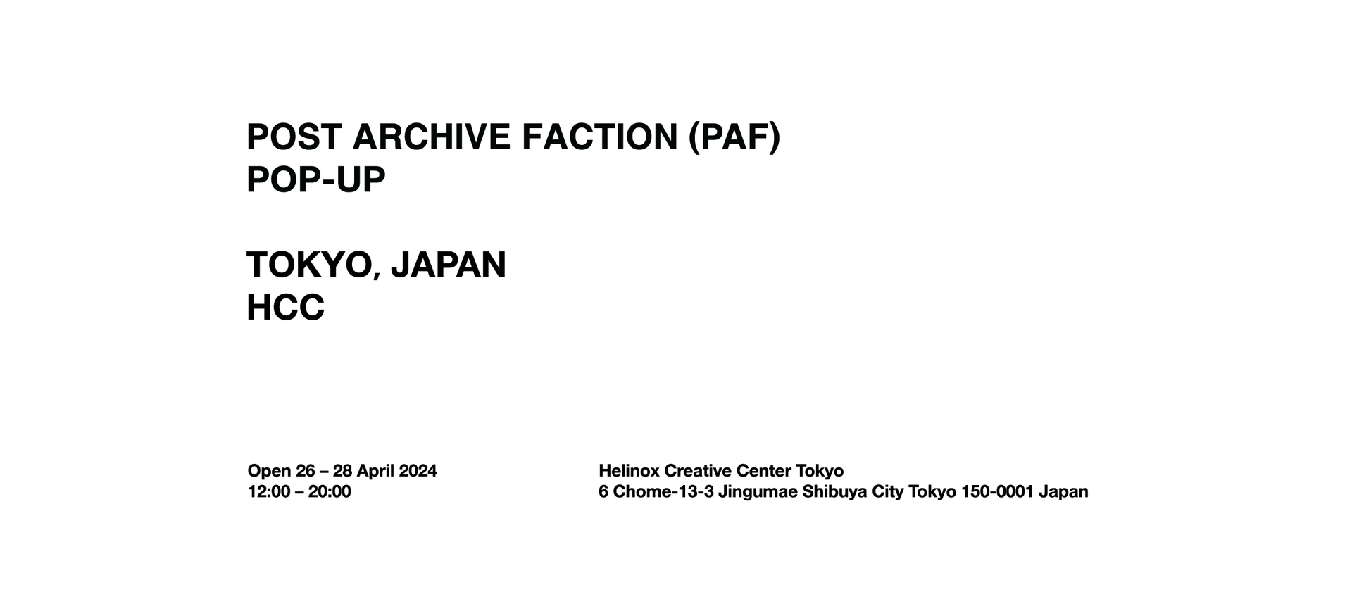 post archive faction PAF 東京限定 Tシャツ Mサイズ - メルカリ