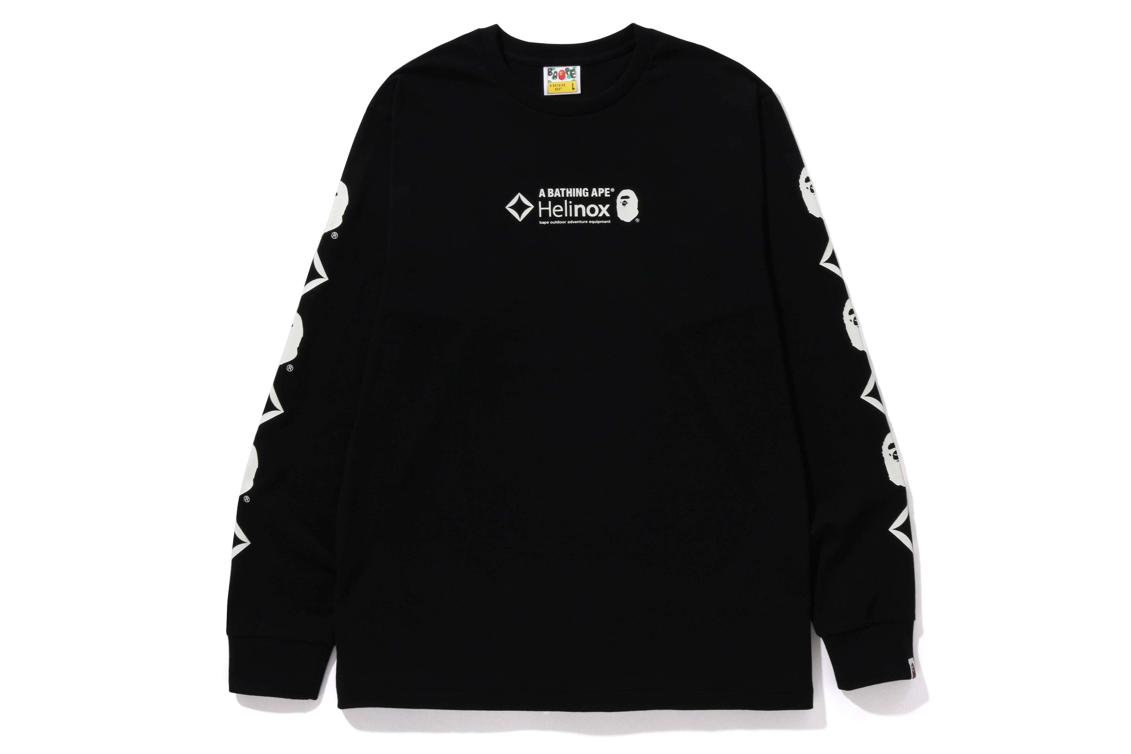 XL 即発送 限定 A BATHING APE HELINOX L/S TEE-