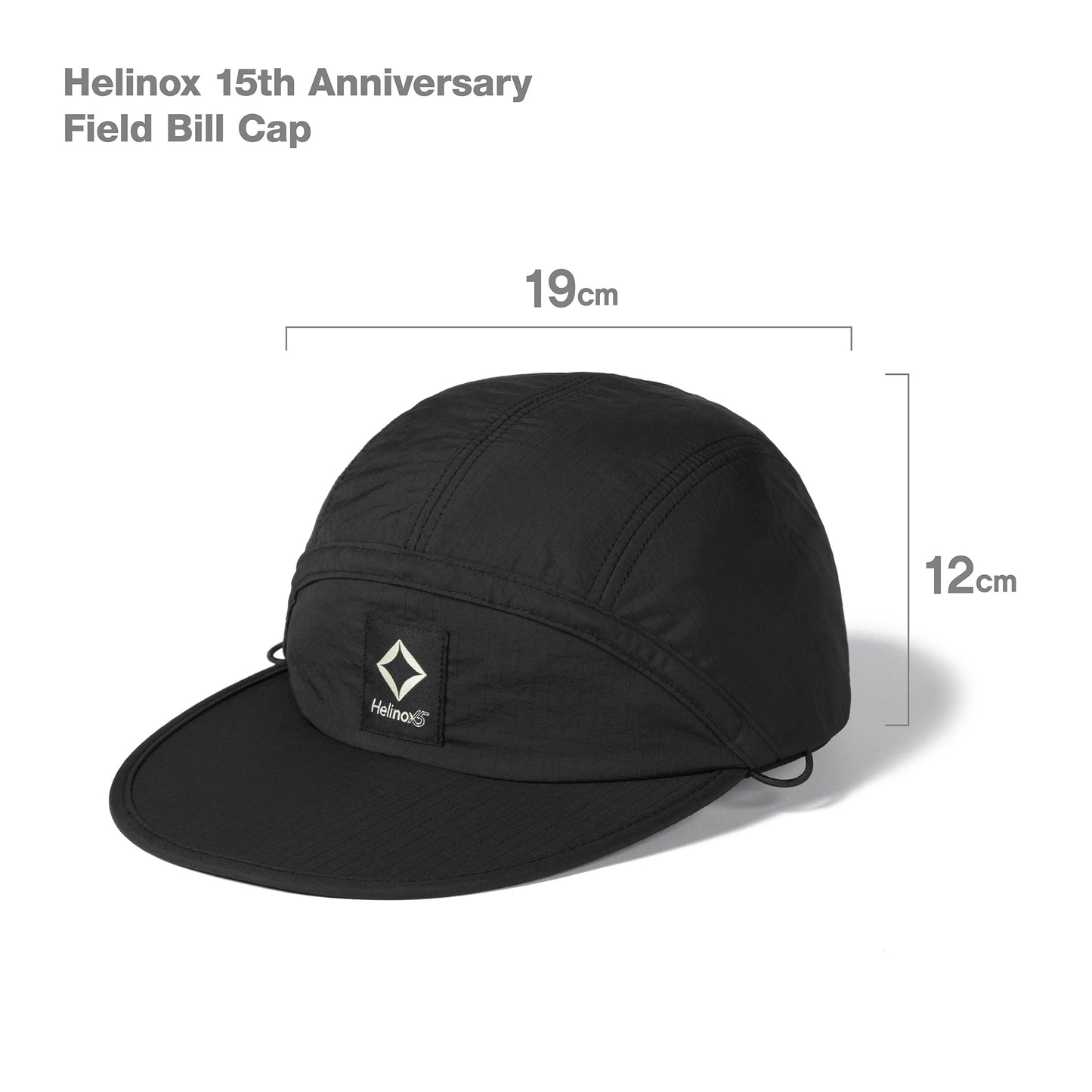 Helinox 15th Anniversary Field Bill Cap - Black