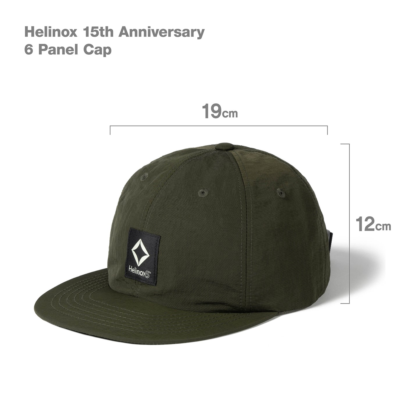 Helinox 15th Anniversary 6 Panel Cap - Olive