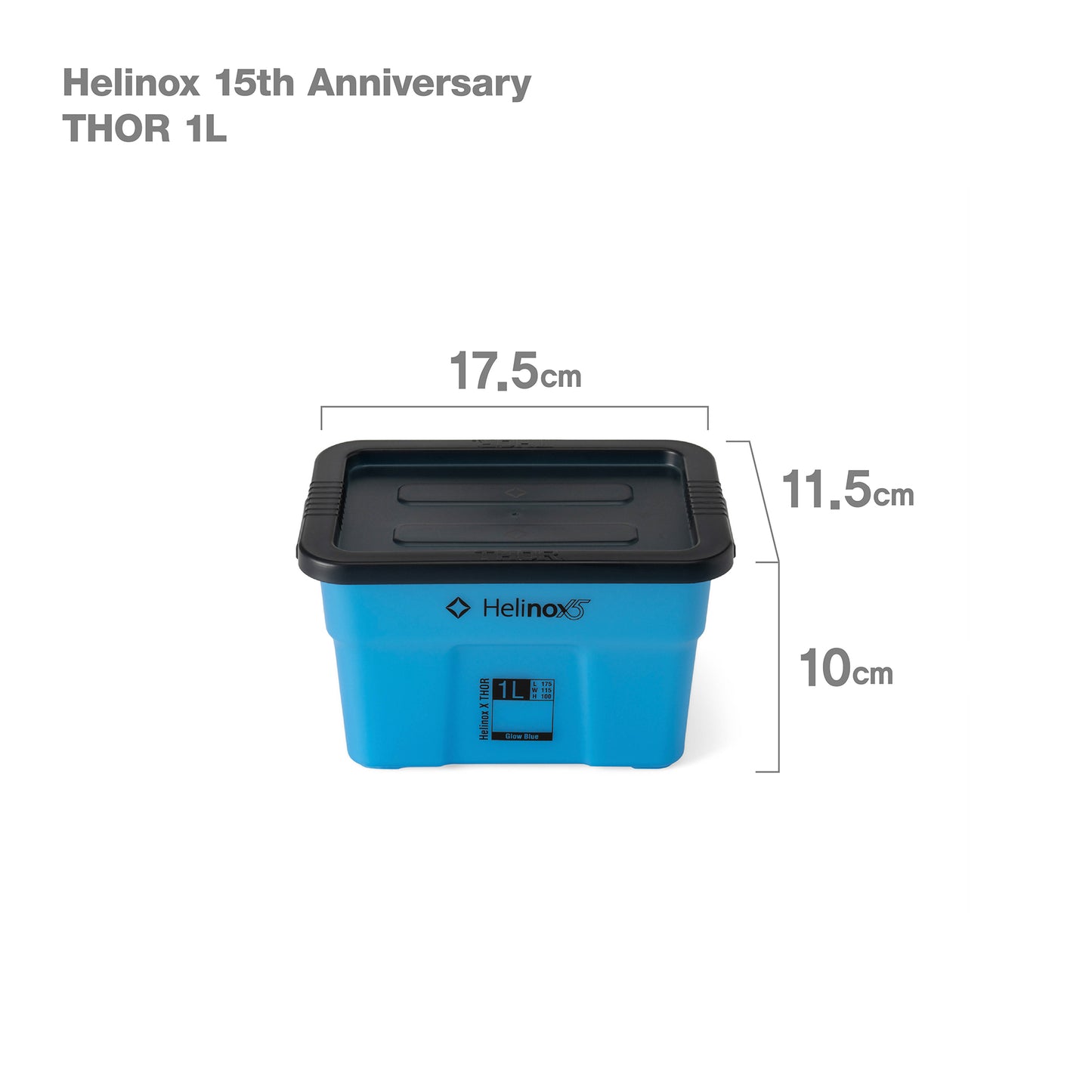 Helinox 15th Anniversary THOR 1L - Glow Blue