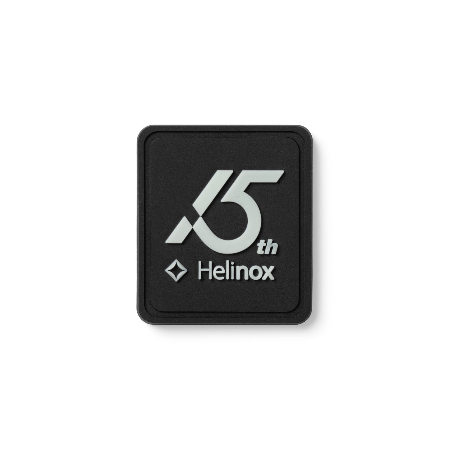 Helinox 15th Anniversary Silicon Patch(3ea/1set) - Black / Lumi