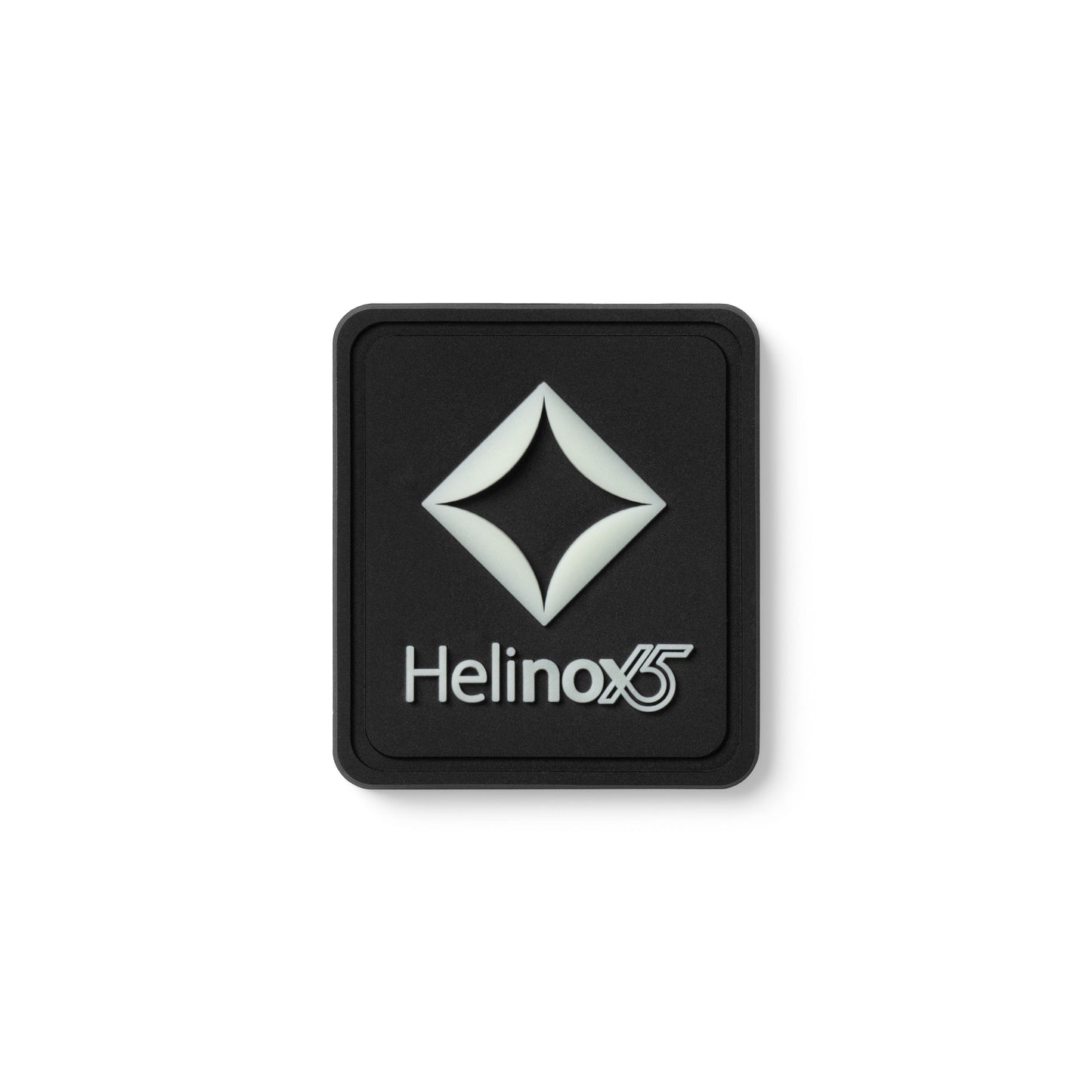 Helinox 15th Anniversary Silicon Patch(3ea/1set) - Black / Lumi