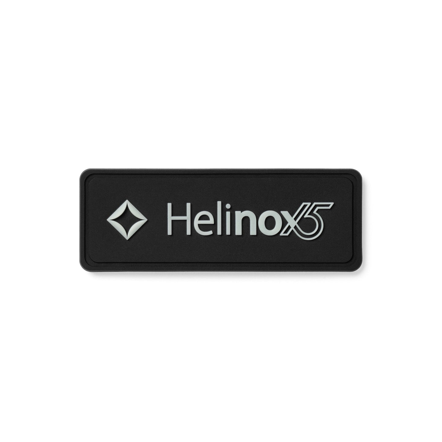 Helinox 15th Anniversary Silicon Patch(3ea/1set) - Black / Lumi